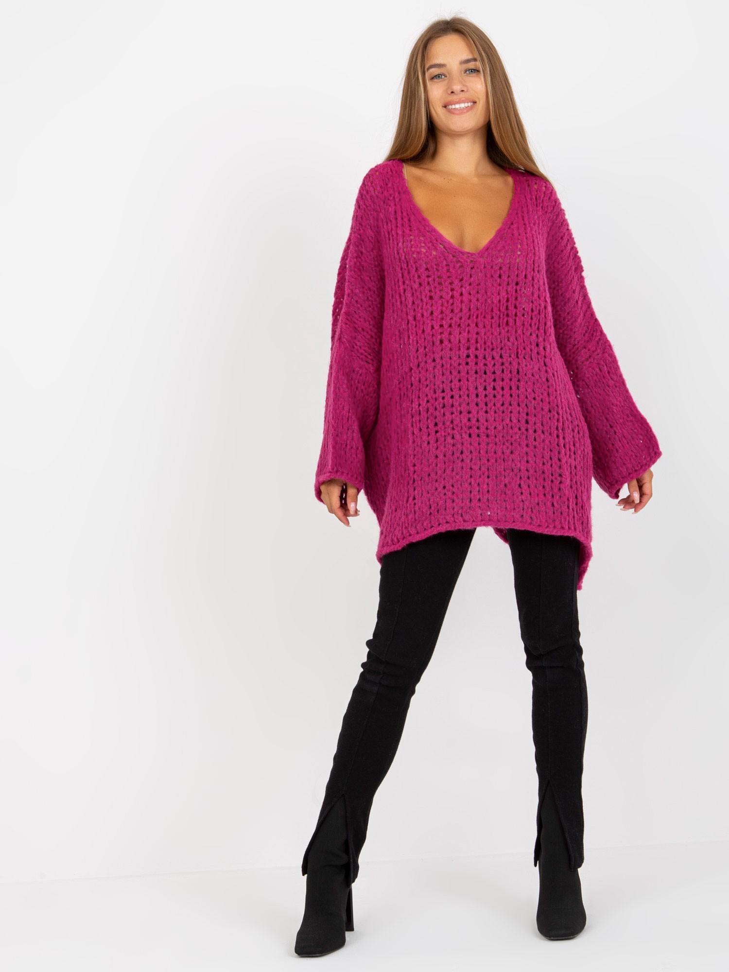 Sweater-TW-SW-BI-M2200.27-fuchsia