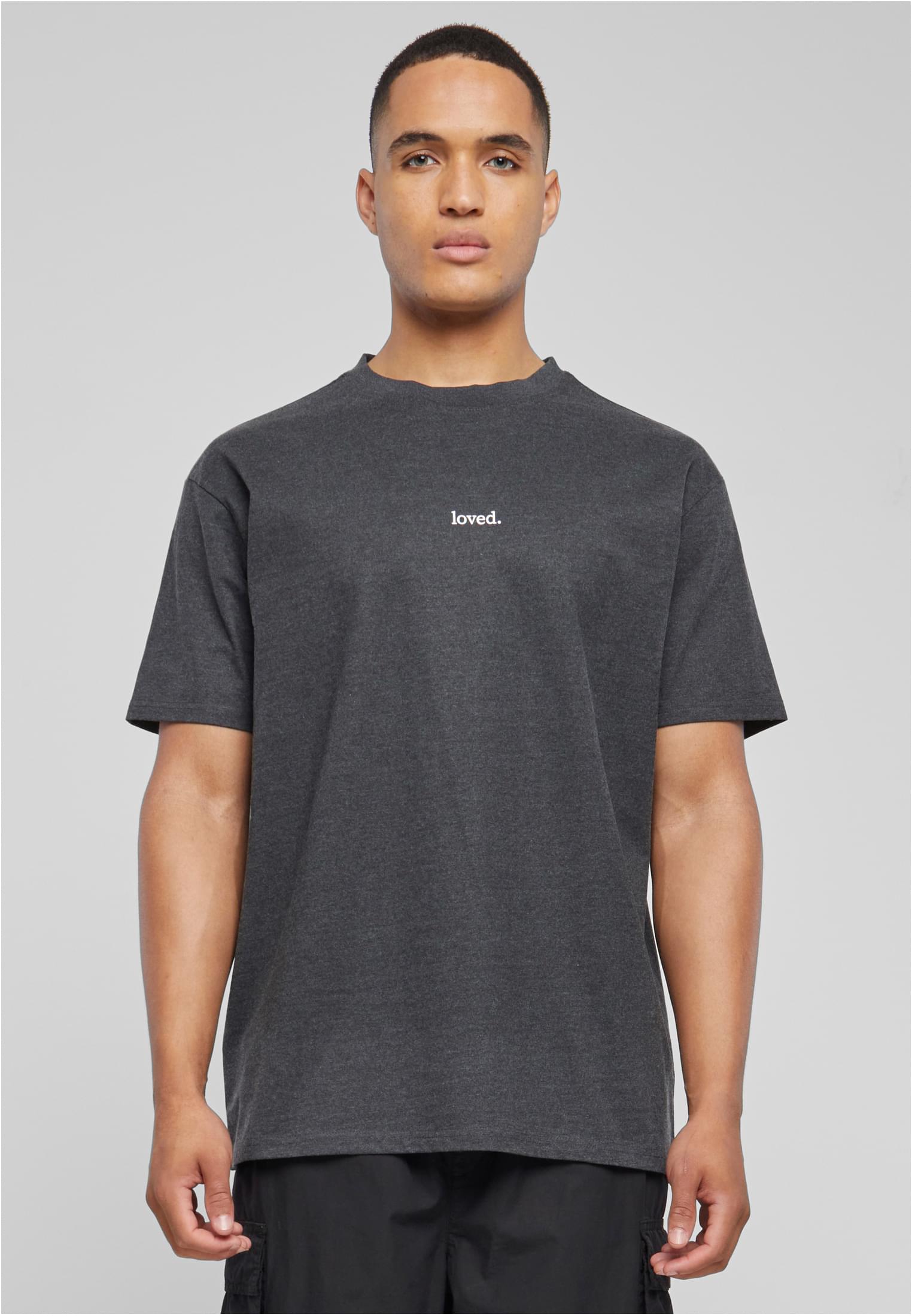 Love Heavy Oversized Tee Charcoal