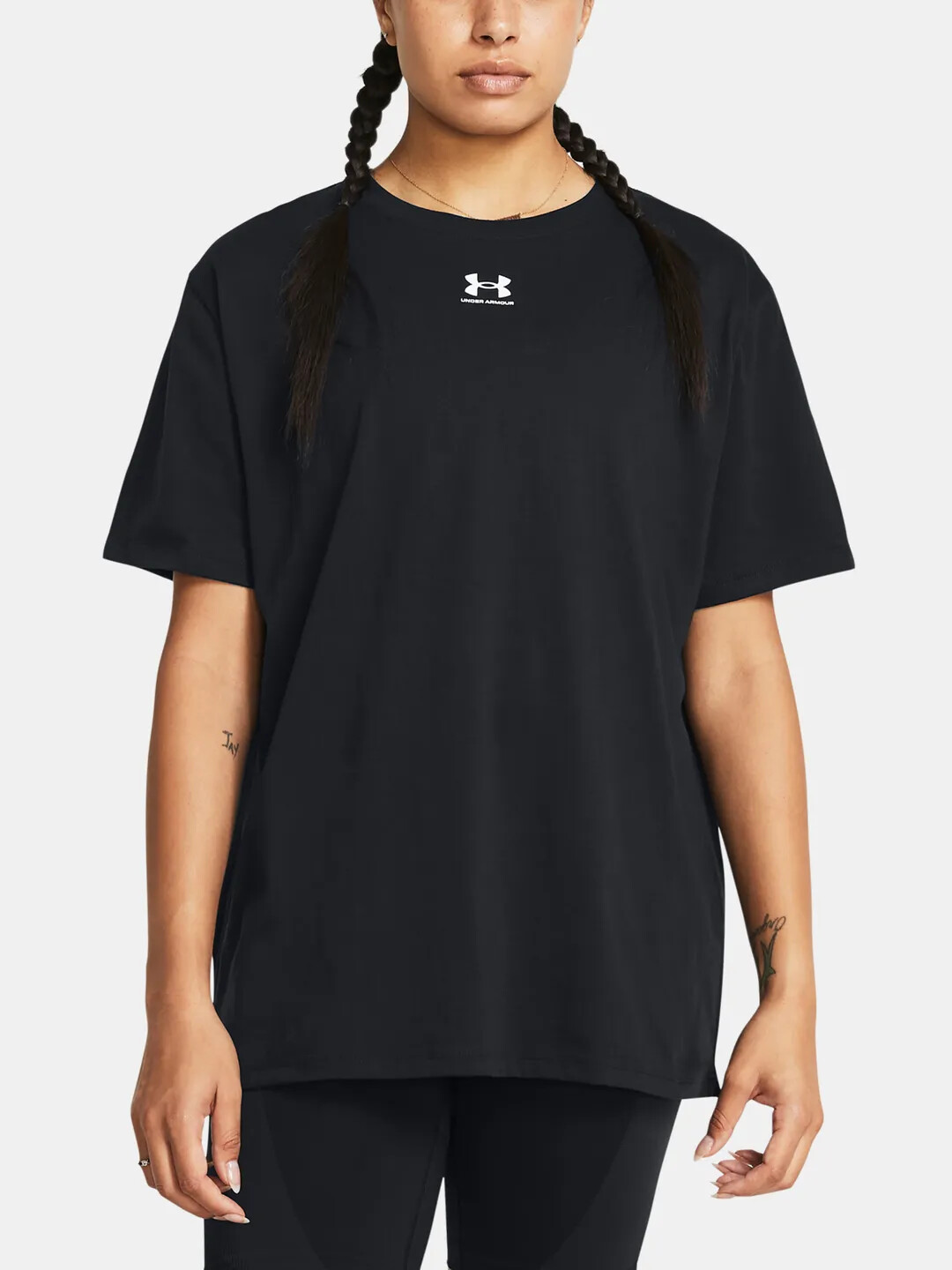 Womens T-shirt Under Armour Campus Oversize SS