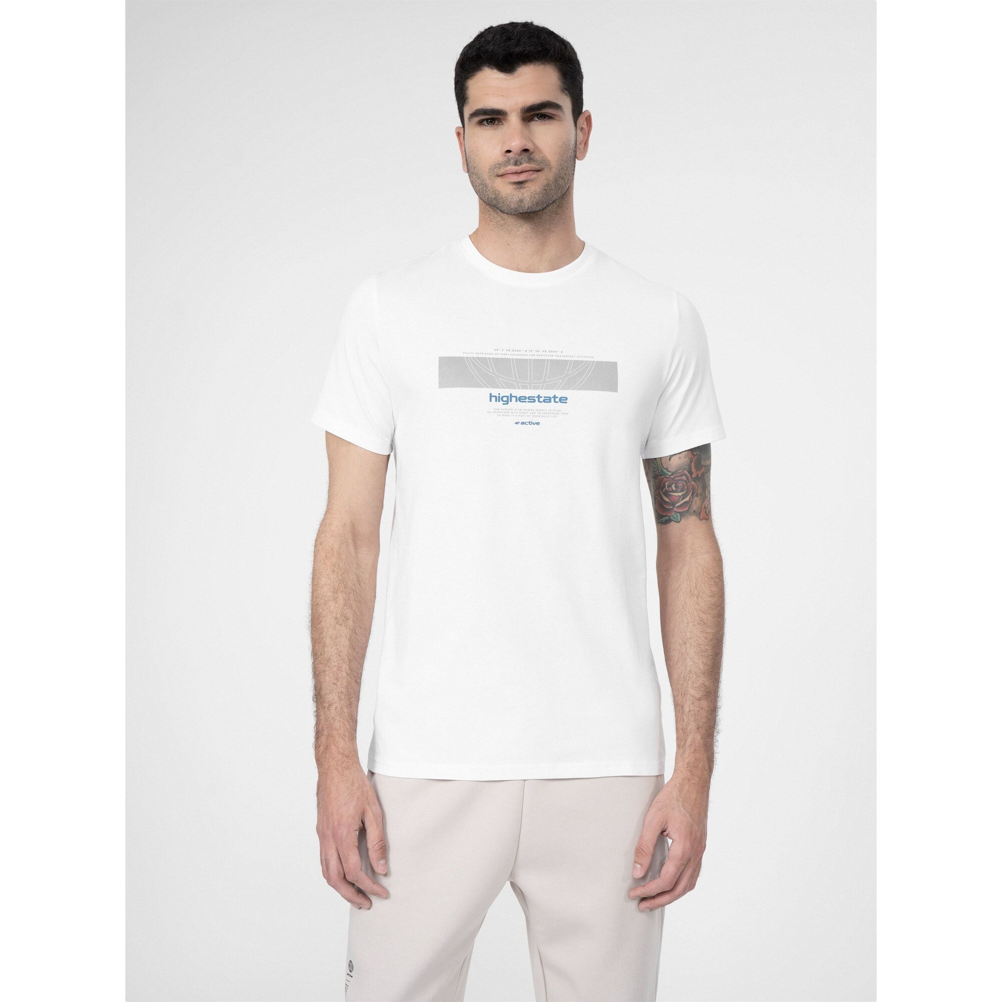 Men's cotton T-shirt 4F