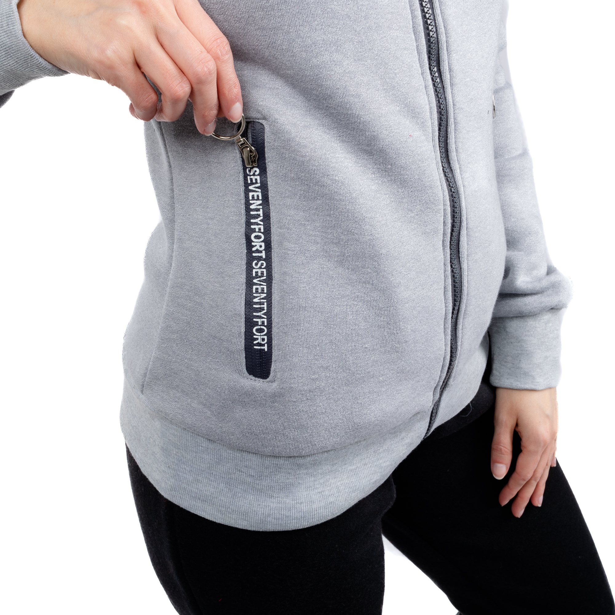 Women&#039;s tracksuit GLANO - light gray