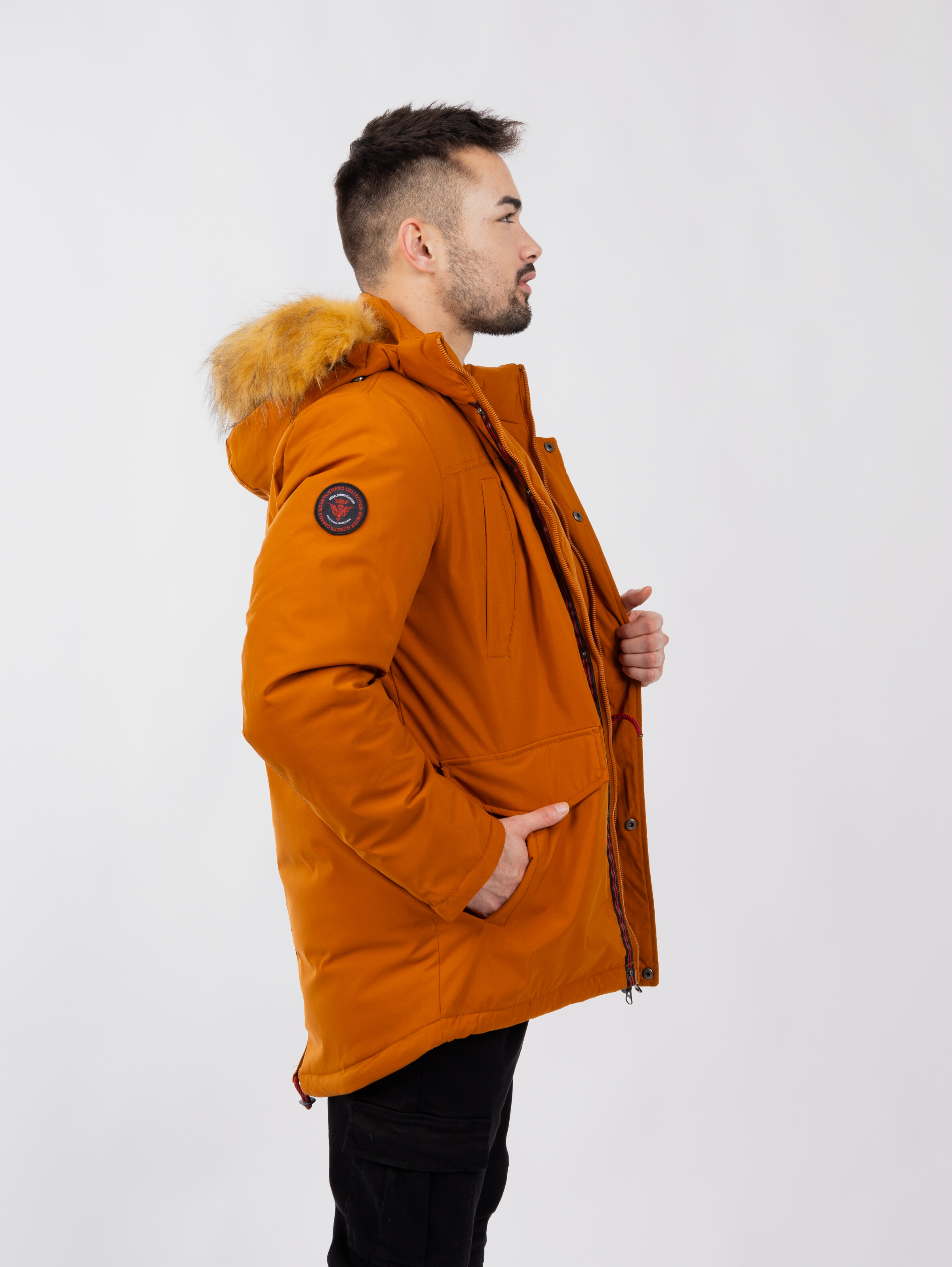 Geaca barbati, Glano