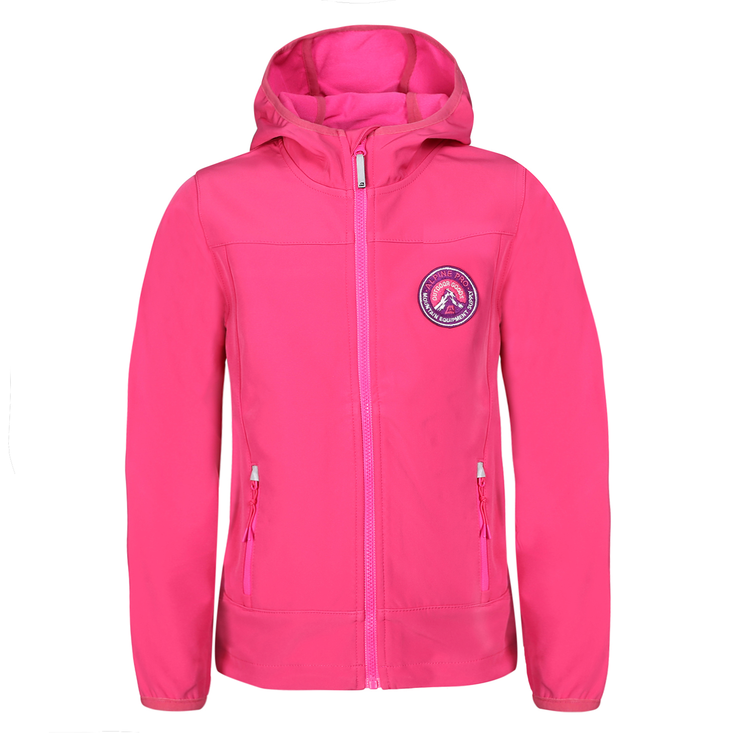 Children's Softshell Jacket ALPINE PRO OMANO Cabaret