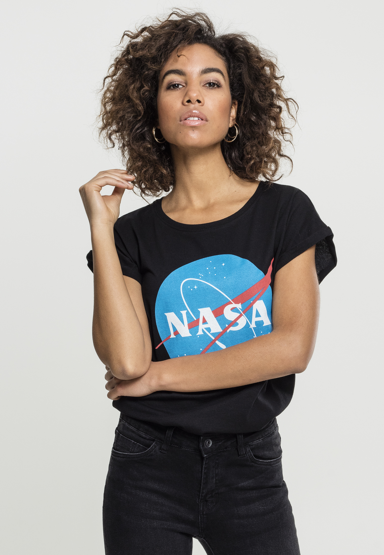 Women's T-shirt NASA Insignia Black