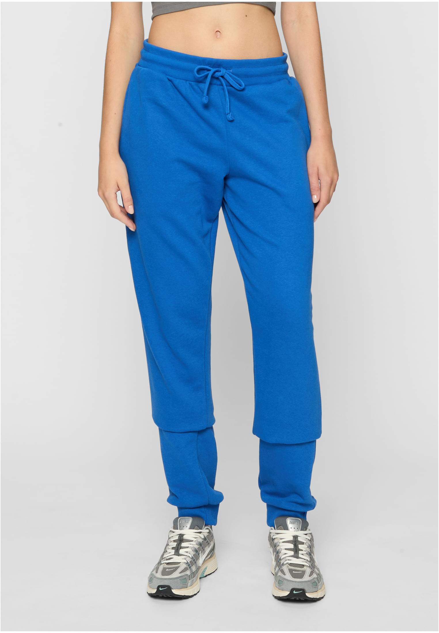 Women's Sweatpants Terry Basic Blue