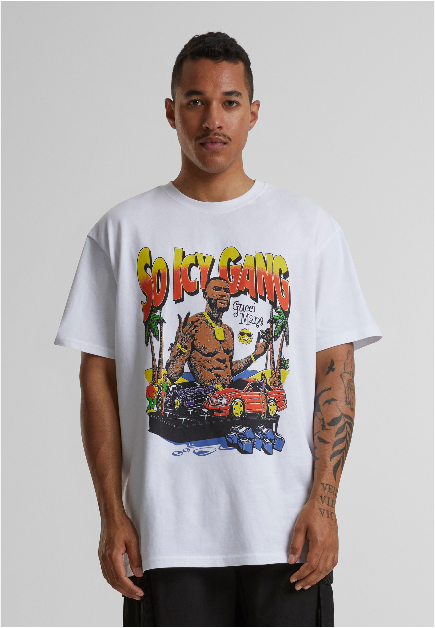 Men's T-shirt Gucci Mane So Icy White