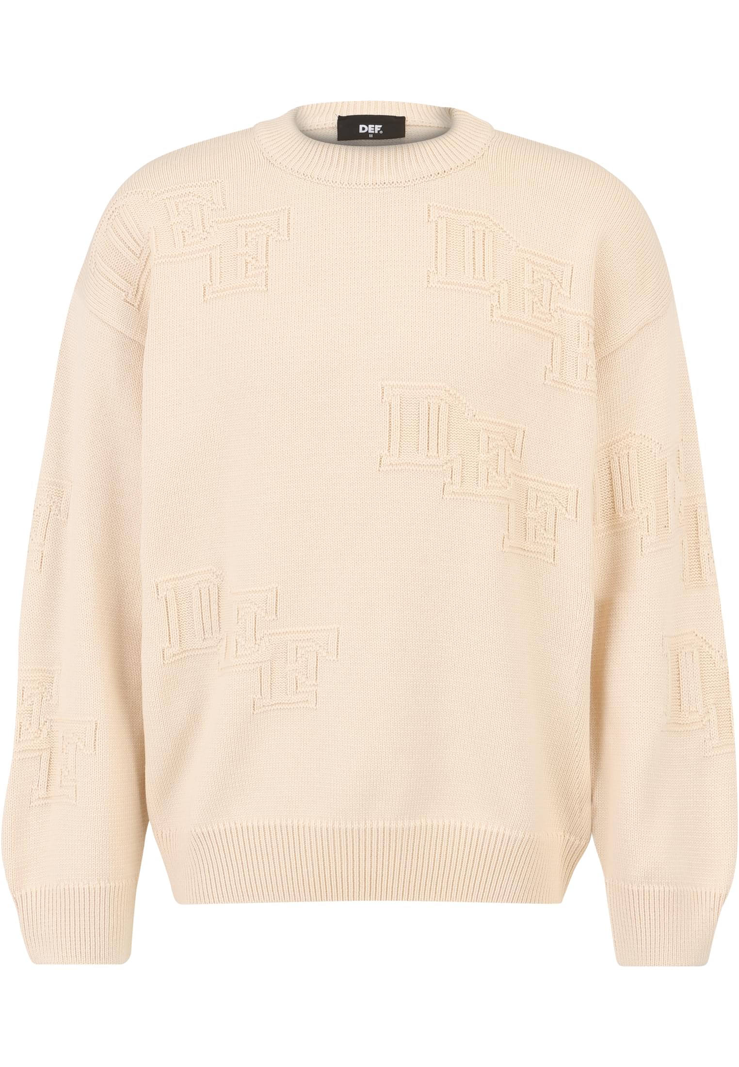 Men's sweater Knit sand
