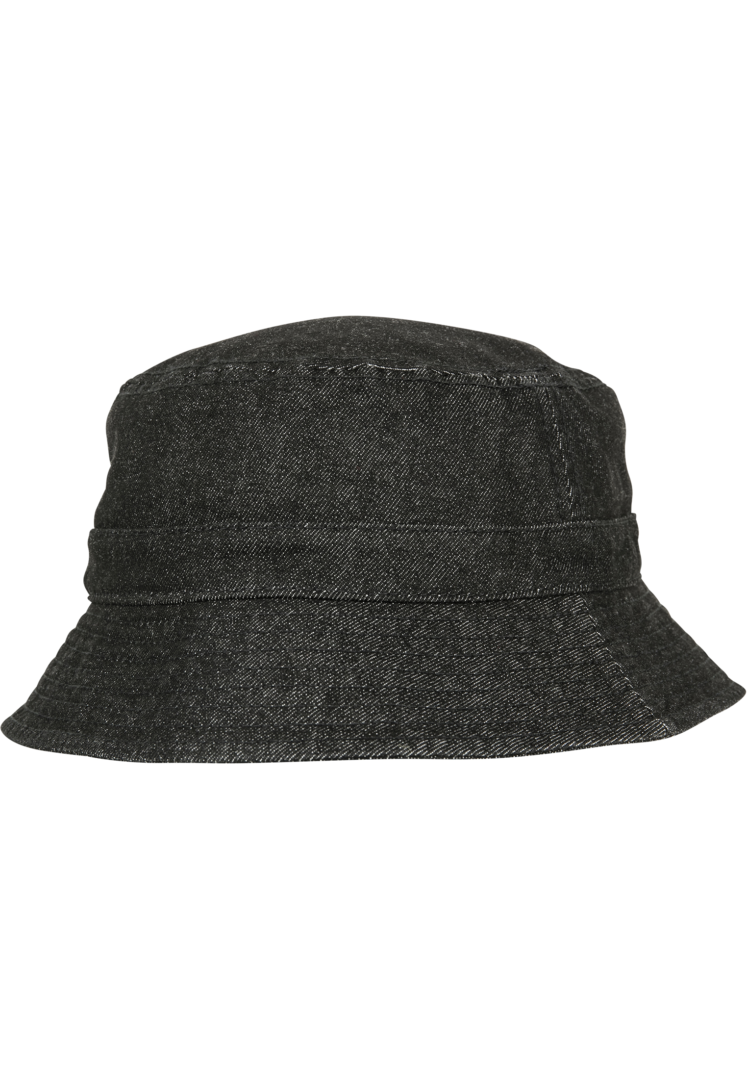 Levně Denim Bucket Hat černo/šedá