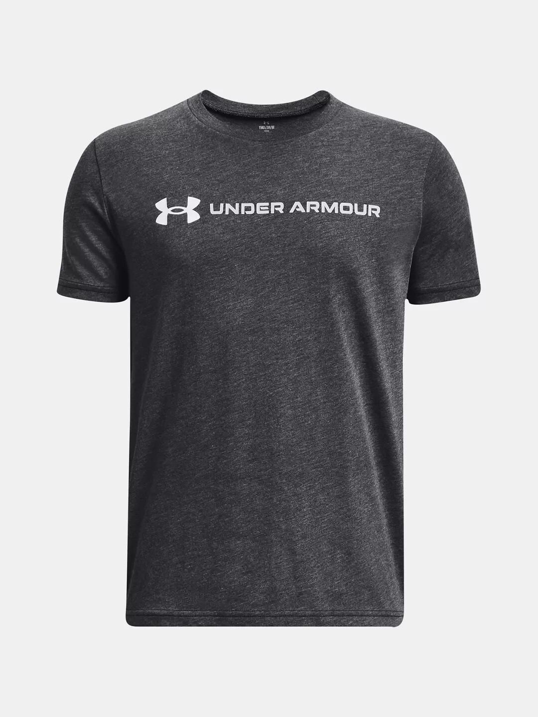 Boys T-shirt Under Armour UA B LOGO WORDMARK SS