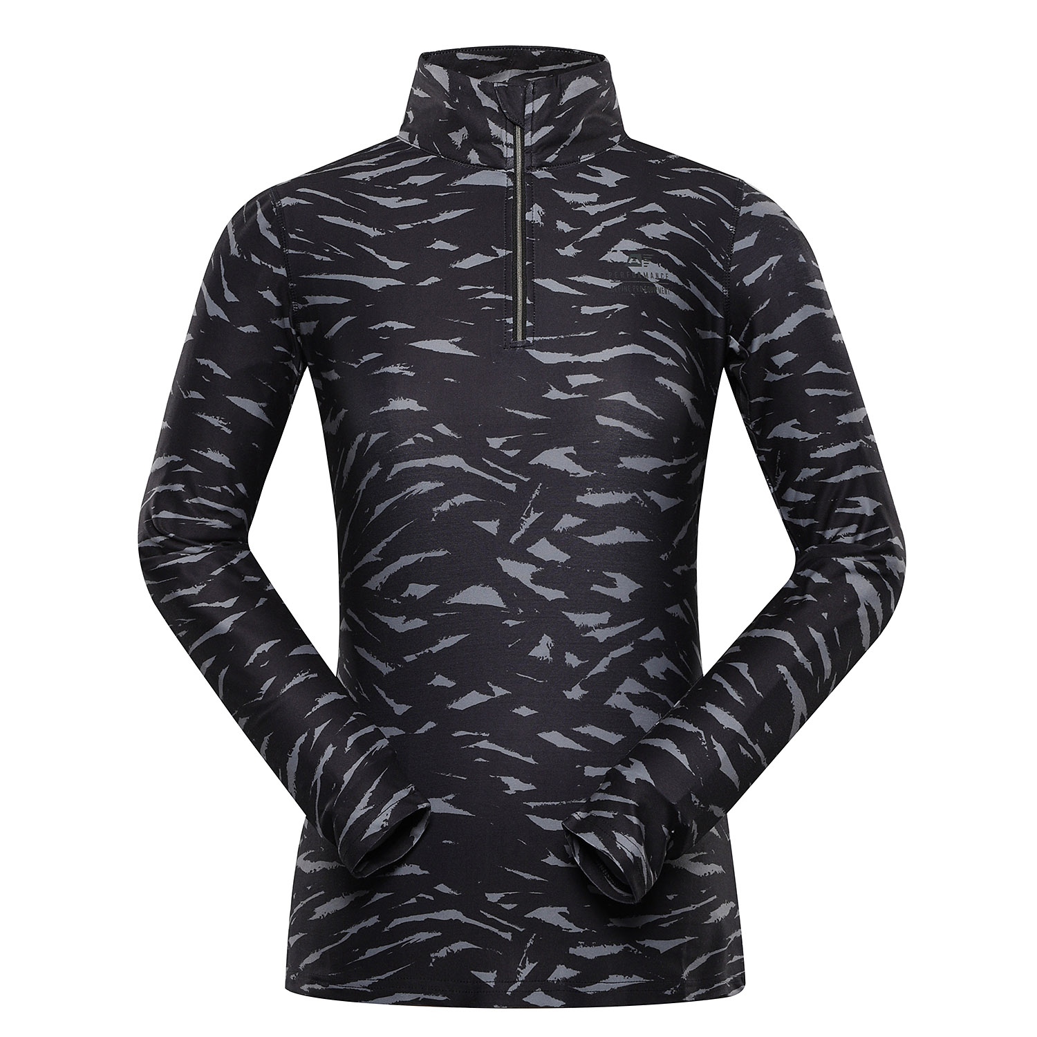 Women's Quick-drying T-shirt ALPINE PRO STANSA Black Variant Pe