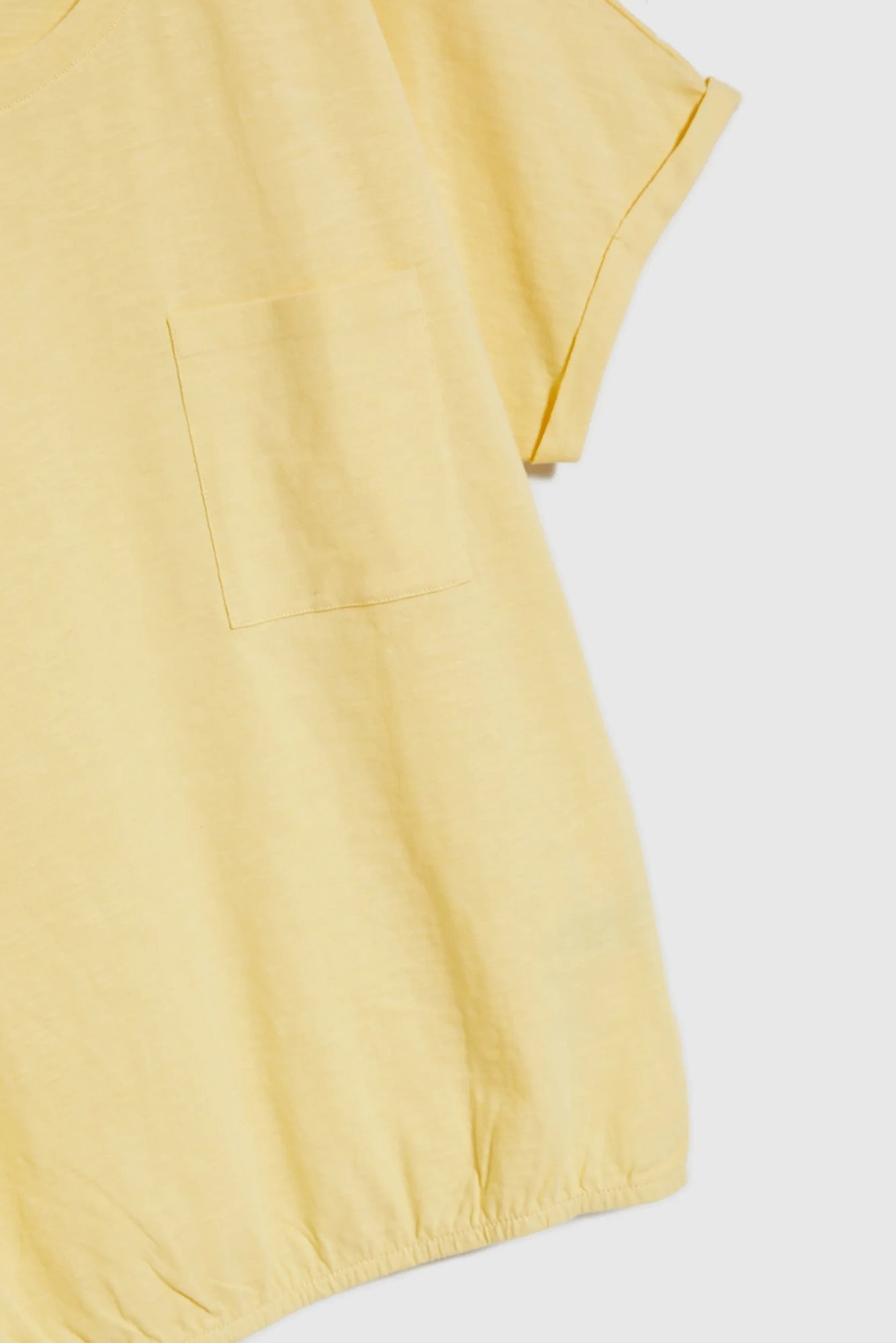 Women's T-shirt MOODO - light yellow