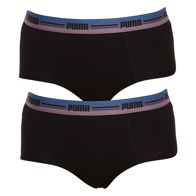 2PACK women's panties Puma black (603033001 011)