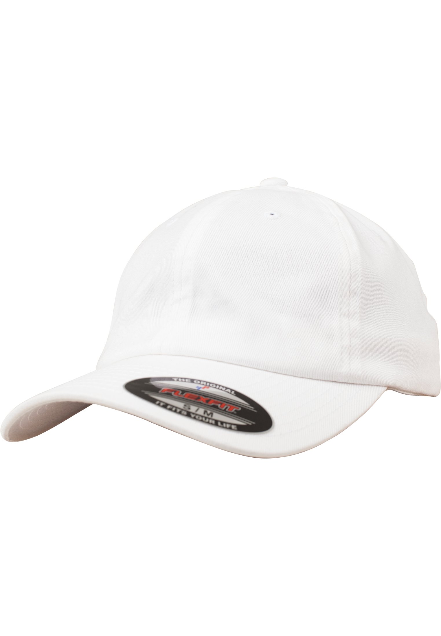 Flexfit Cotton Twill Dad Cap White