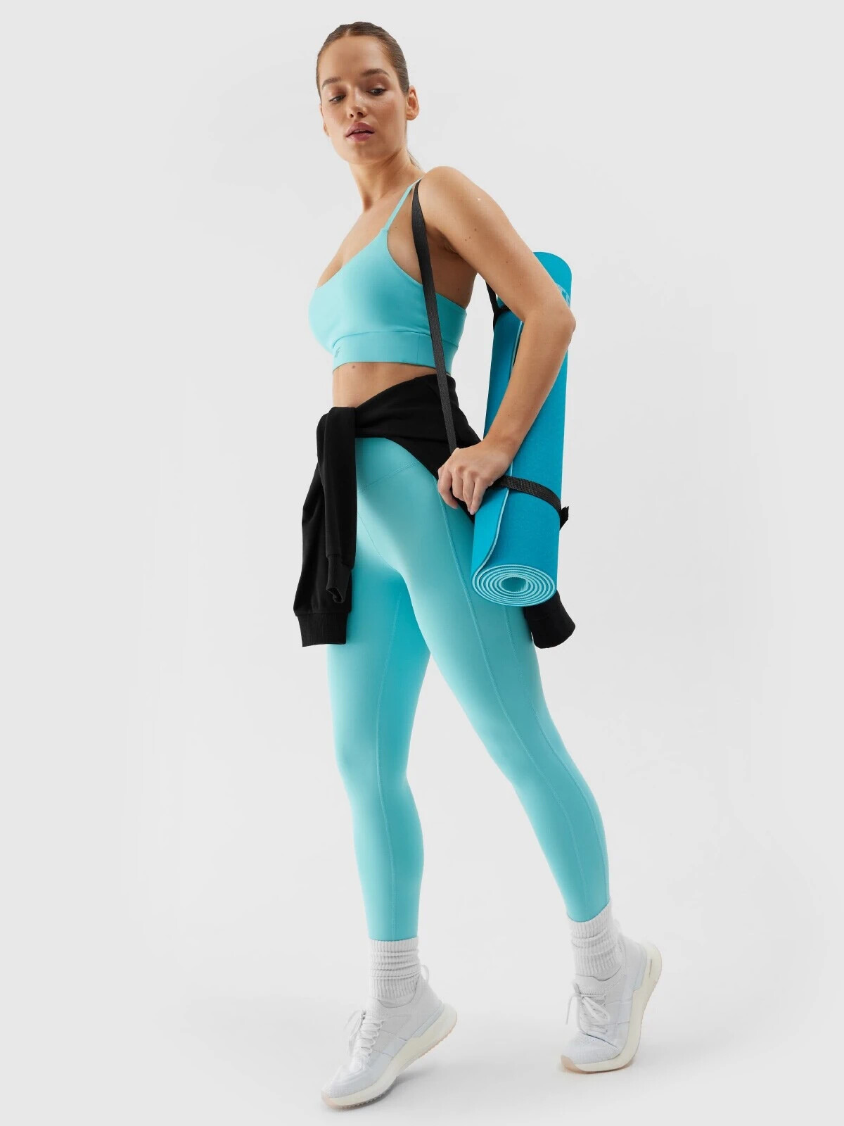 Women's 4F Low Support Sports Bra - Blue