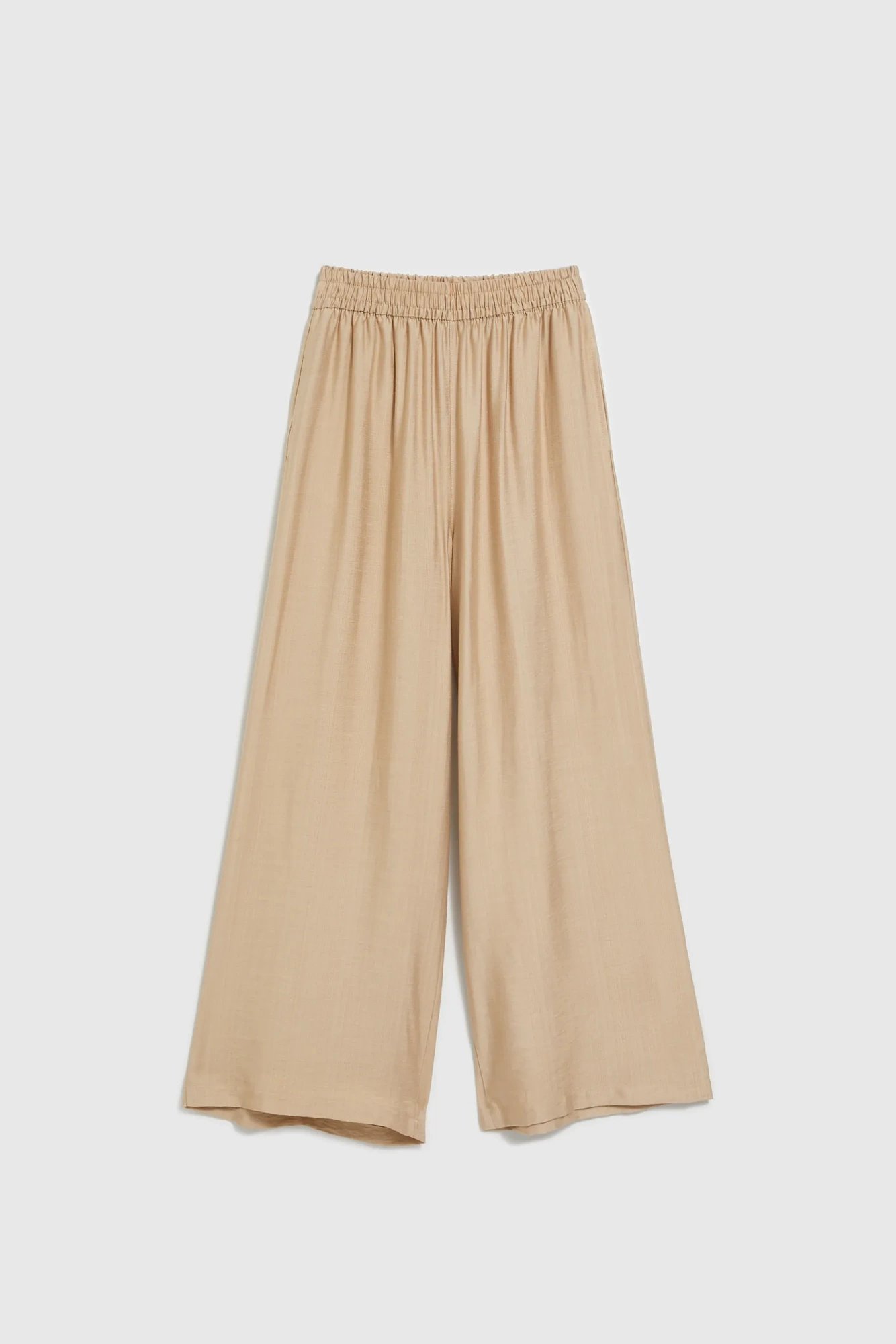 Women's summer trousers MOODO - cofee