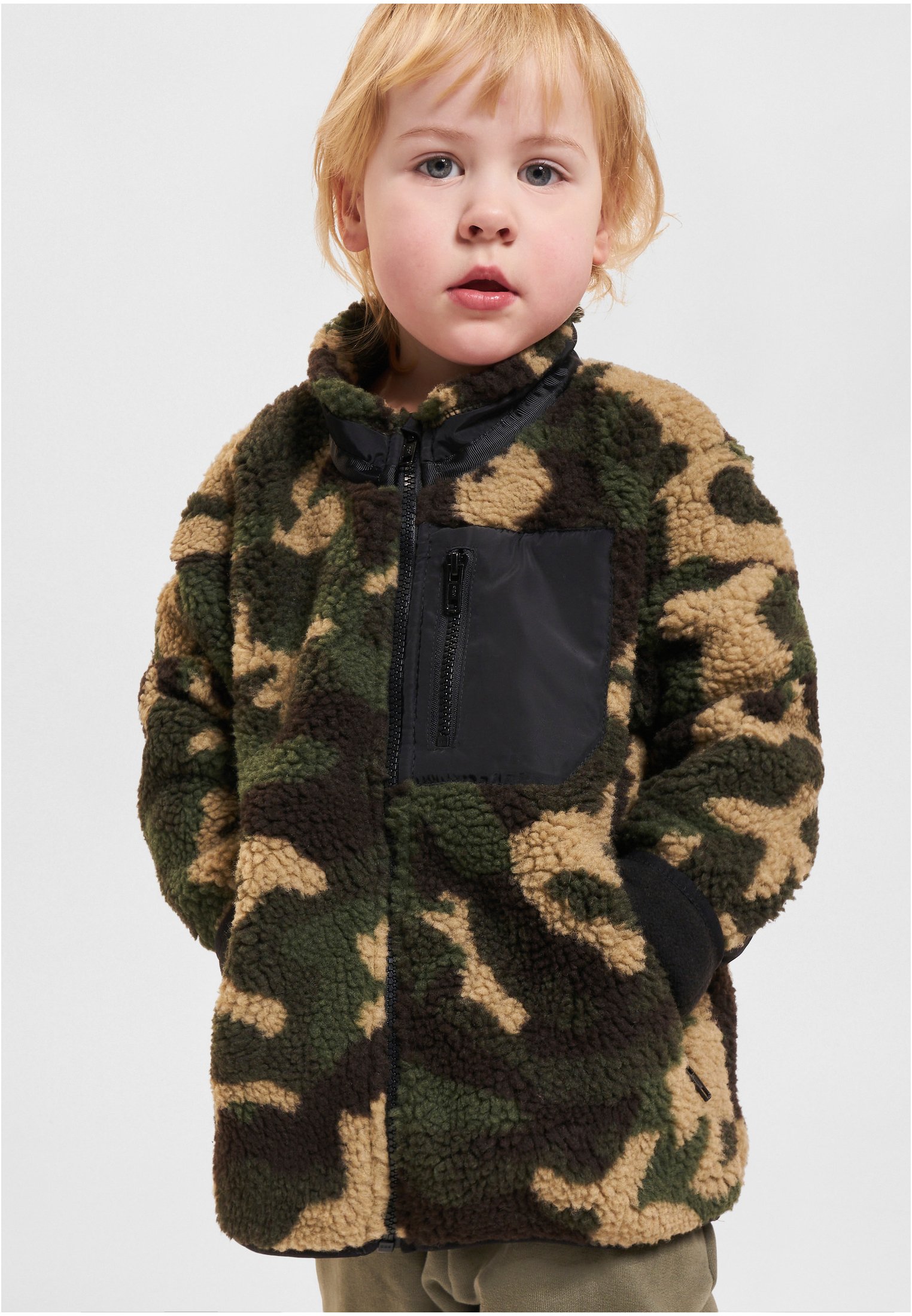 Sherpa Woodcamo Jacket For Boys