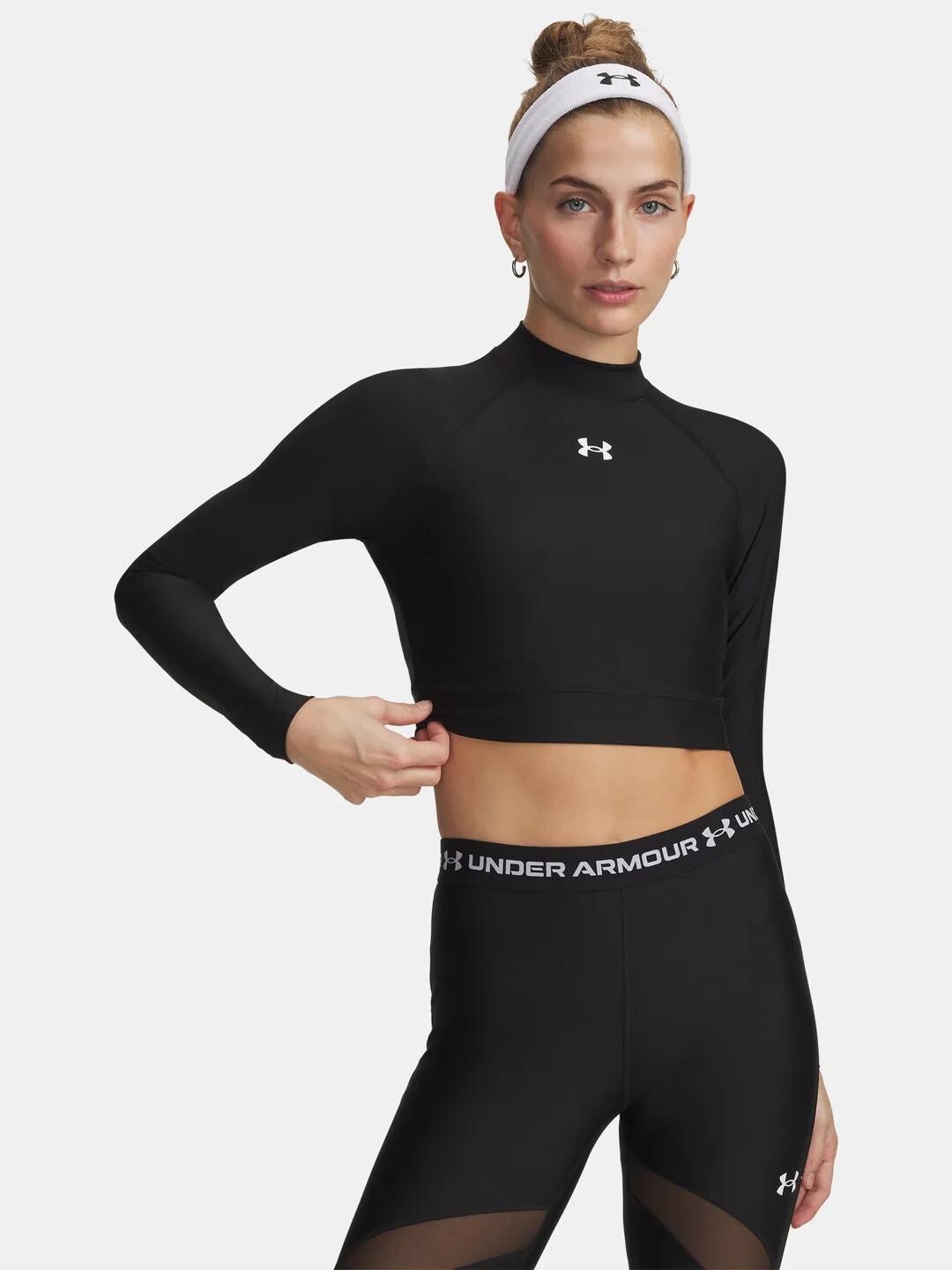 Дамска тениска Under Armour HeatGear Crop