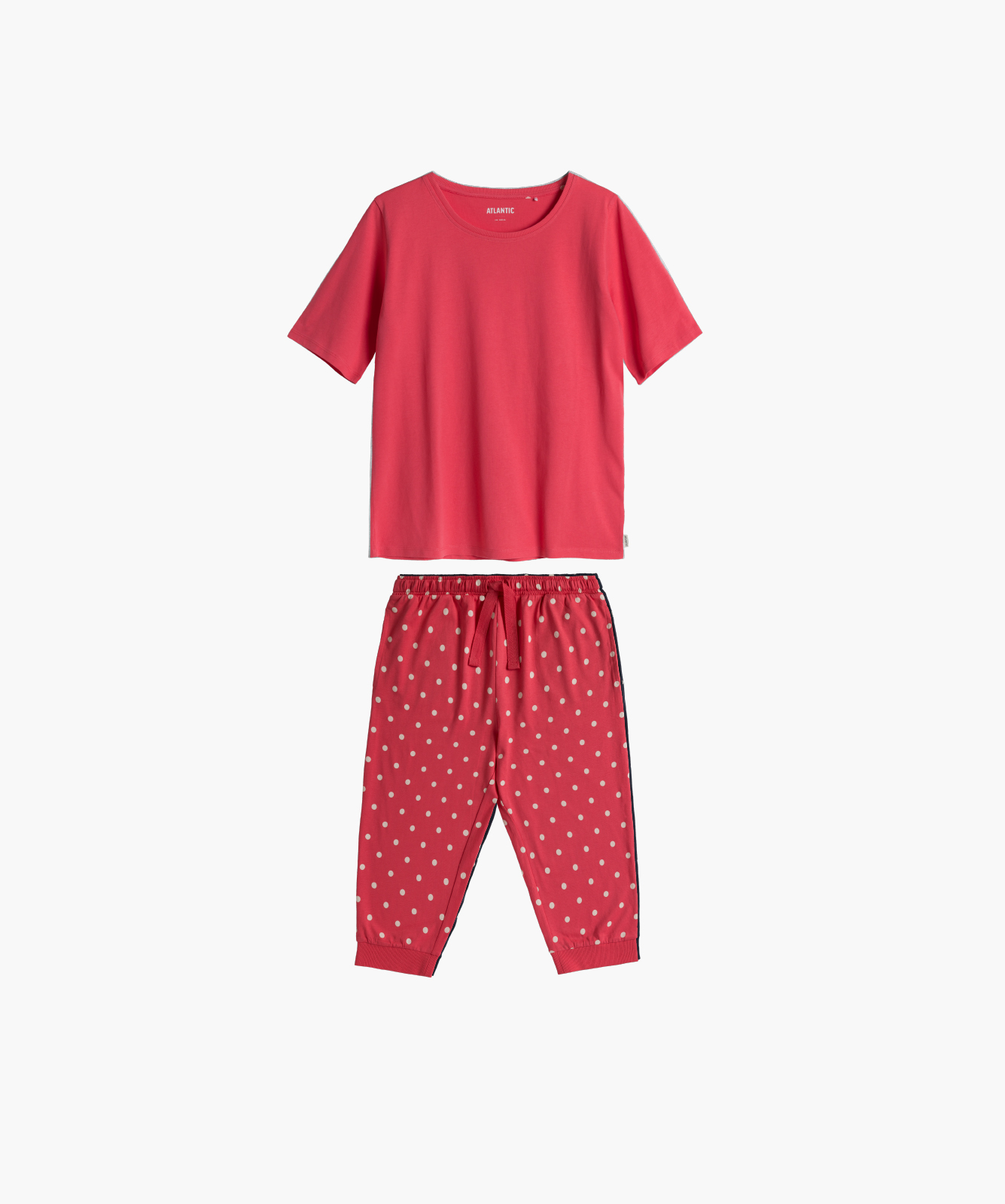 Levně Dámské pyžamo ATLANTIC - červené