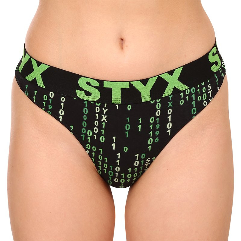 Women's Thong Styx Art Sports Rubber Code