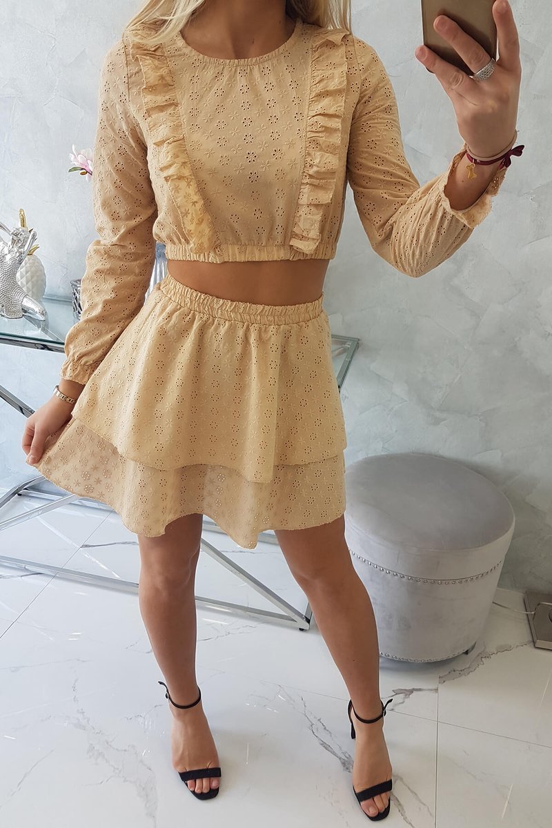 Boho rochie bej