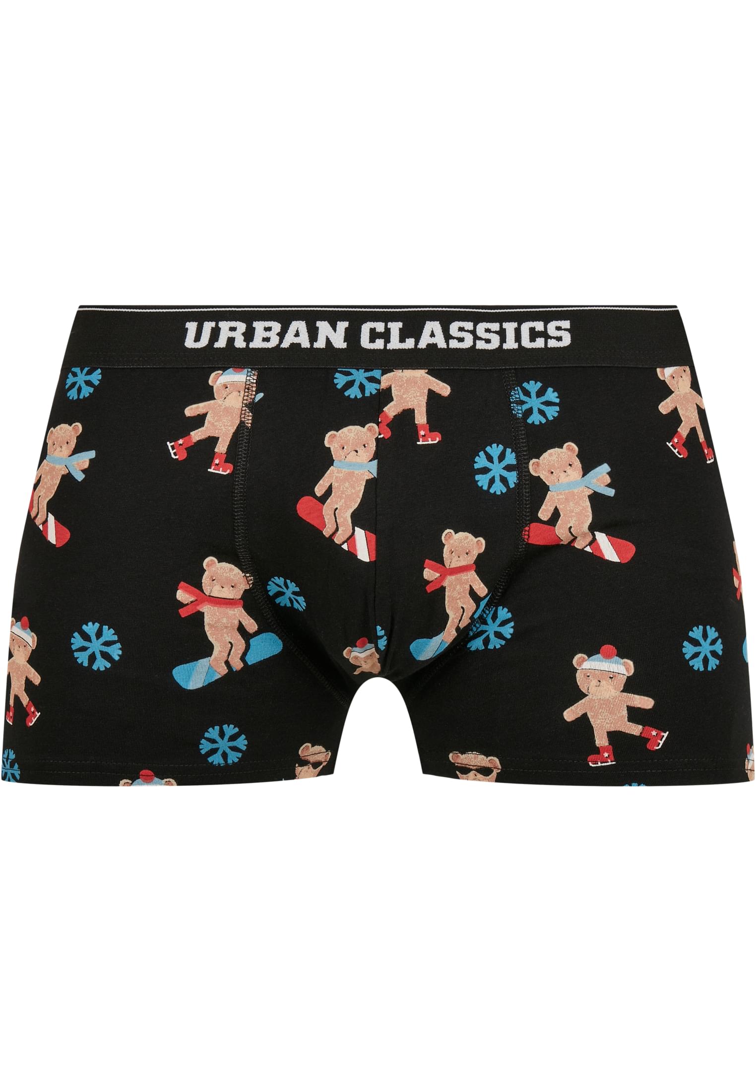 Organic X-Mas boxers 3-pack teddy aop+jasper+navy