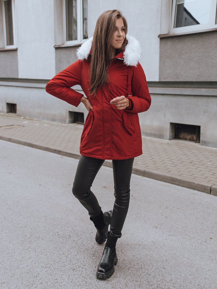 Jacheta parka pentru femei NELLY roșu Dstreet