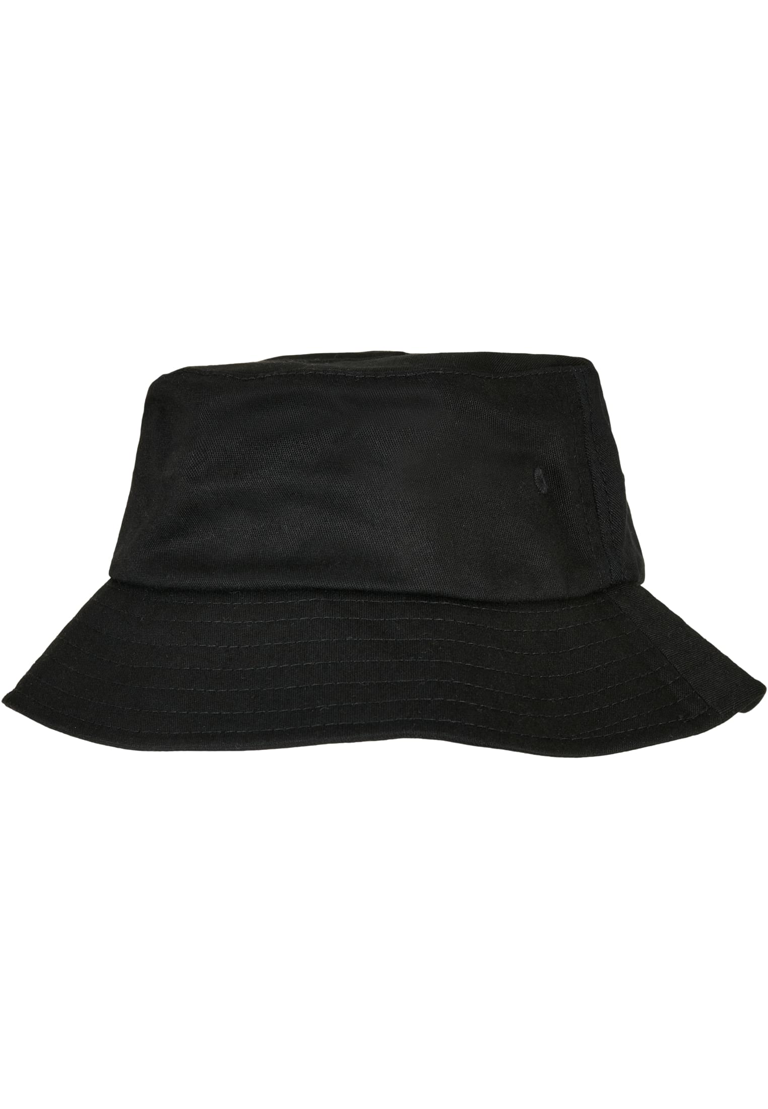 Children's Cap Flexfit Cotton Twill Bucket, Black