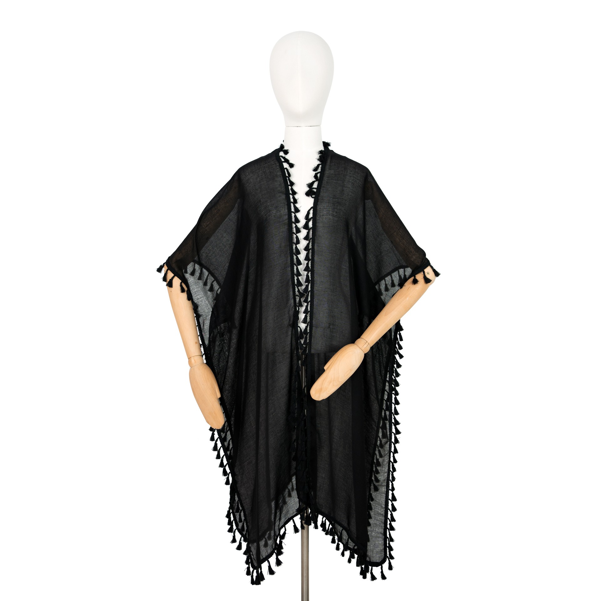 Art Of Polo Woman's Poncho Sz23181-4