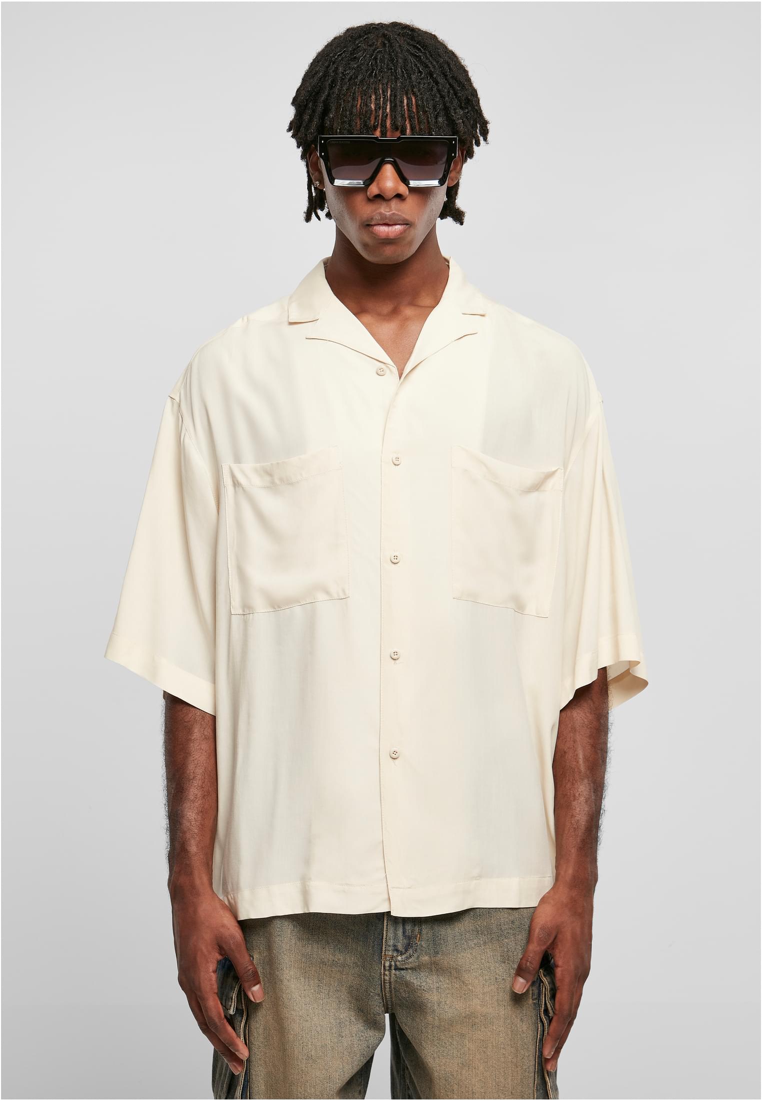 Oversized Resort Shirt Whitesand