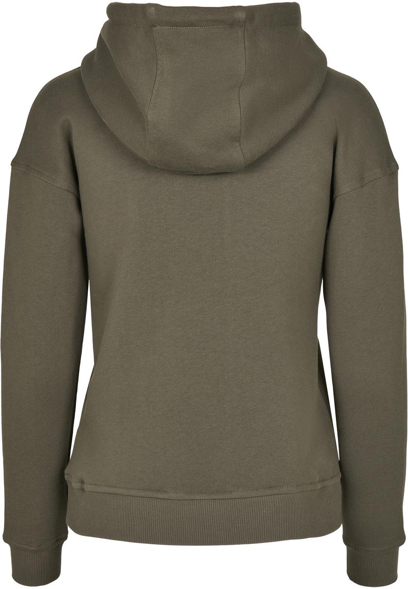 Doamnelor organice Hoody olive
