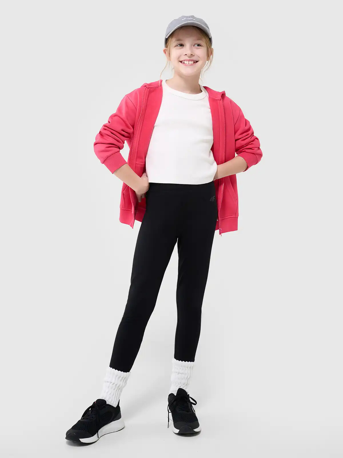 Girls&#039; leggings 4F