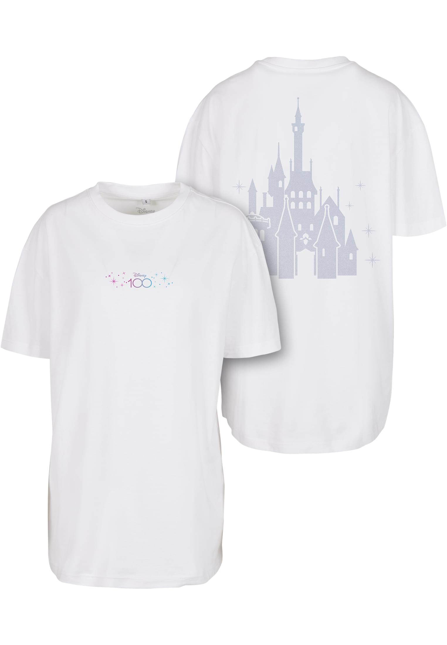 Women's Disney 100 Castle T-shirt white