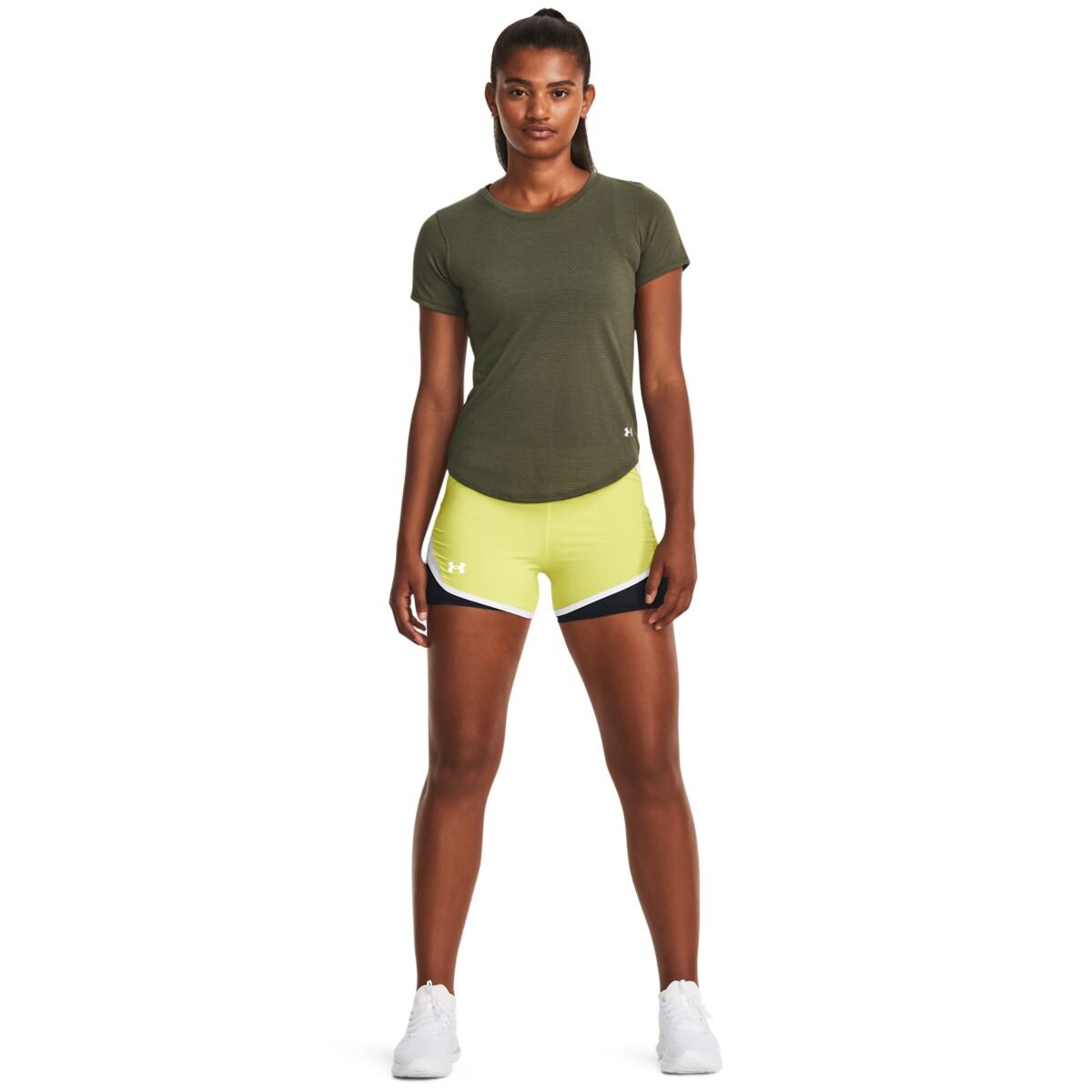 Women's running shorts Under Armour Fly By 2.0 2N1 Short