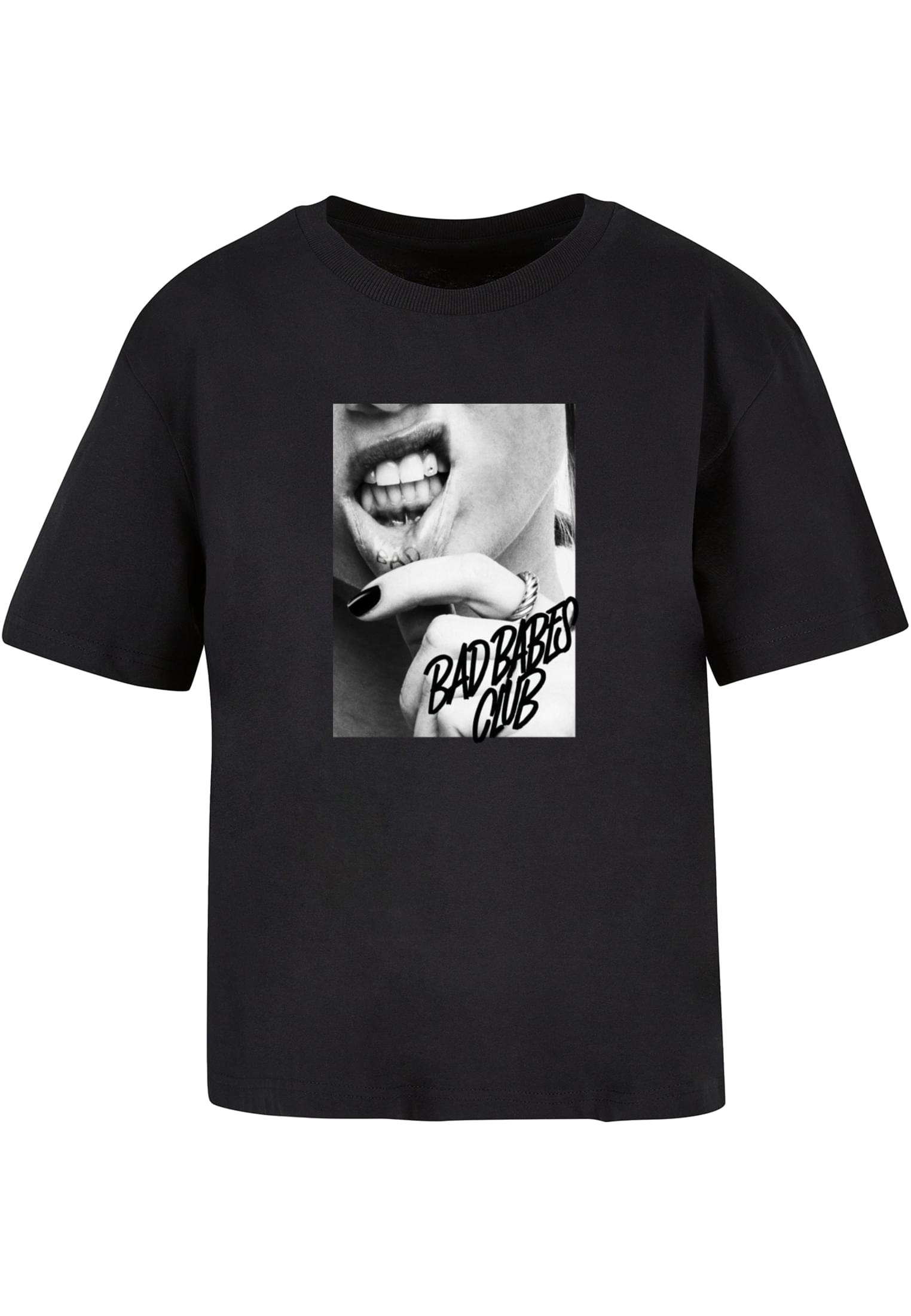 Womens T-shirt Bad Babes Club - black