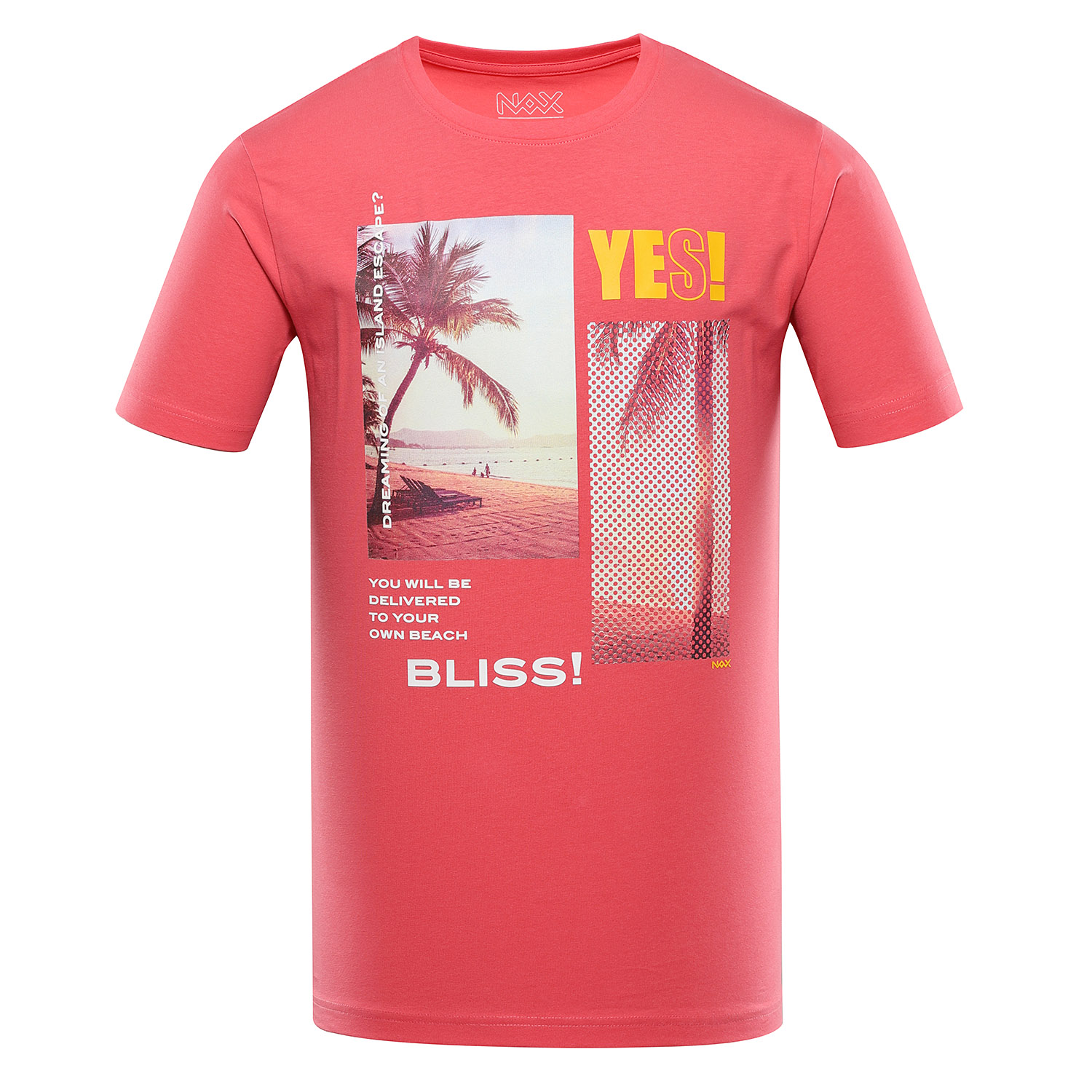 Men's T-shirt Nax NAX JURG Calypso Coral