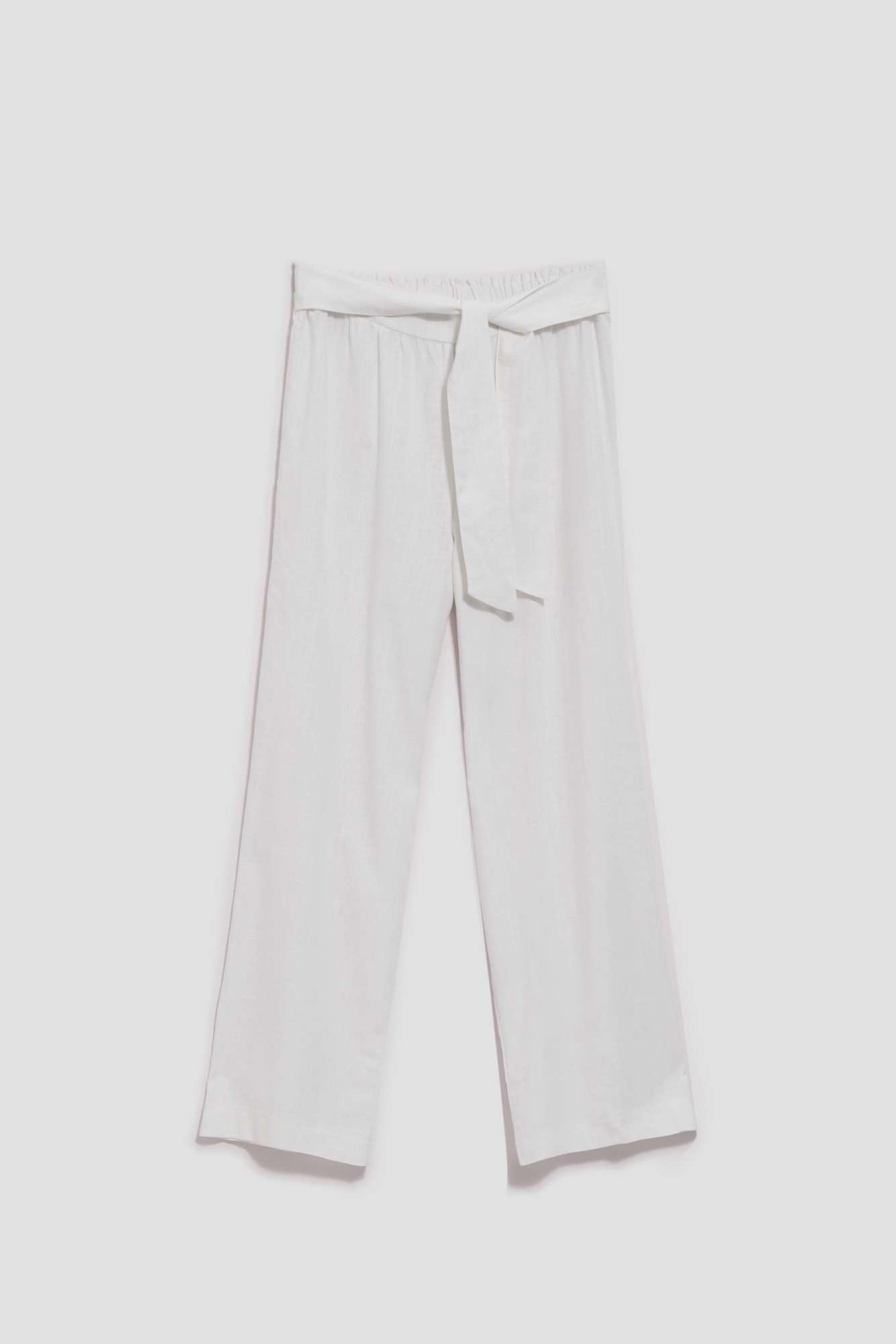 Marisse Women's Trousers L-Sp-4028 White