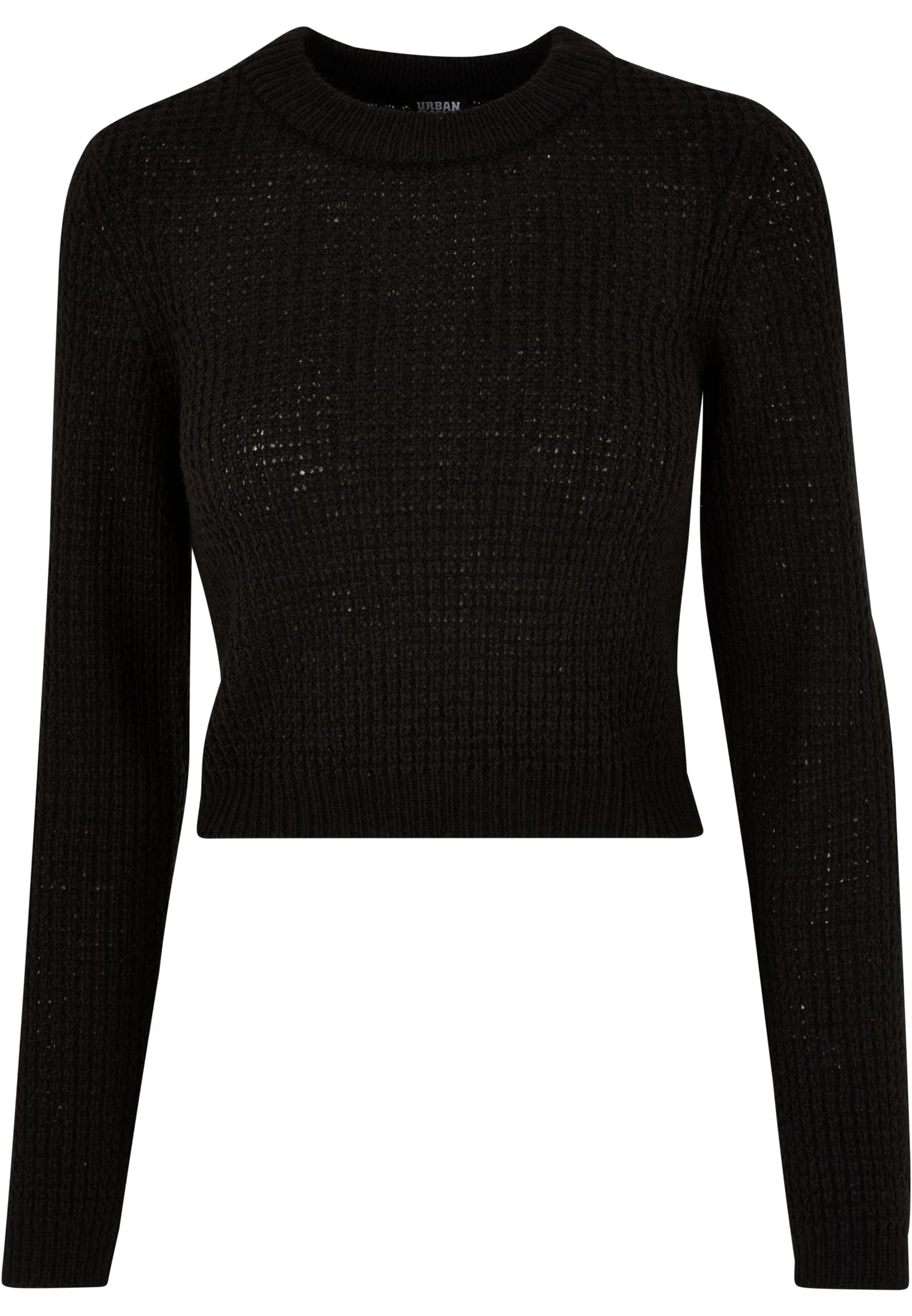 Women's short sweater UC - black