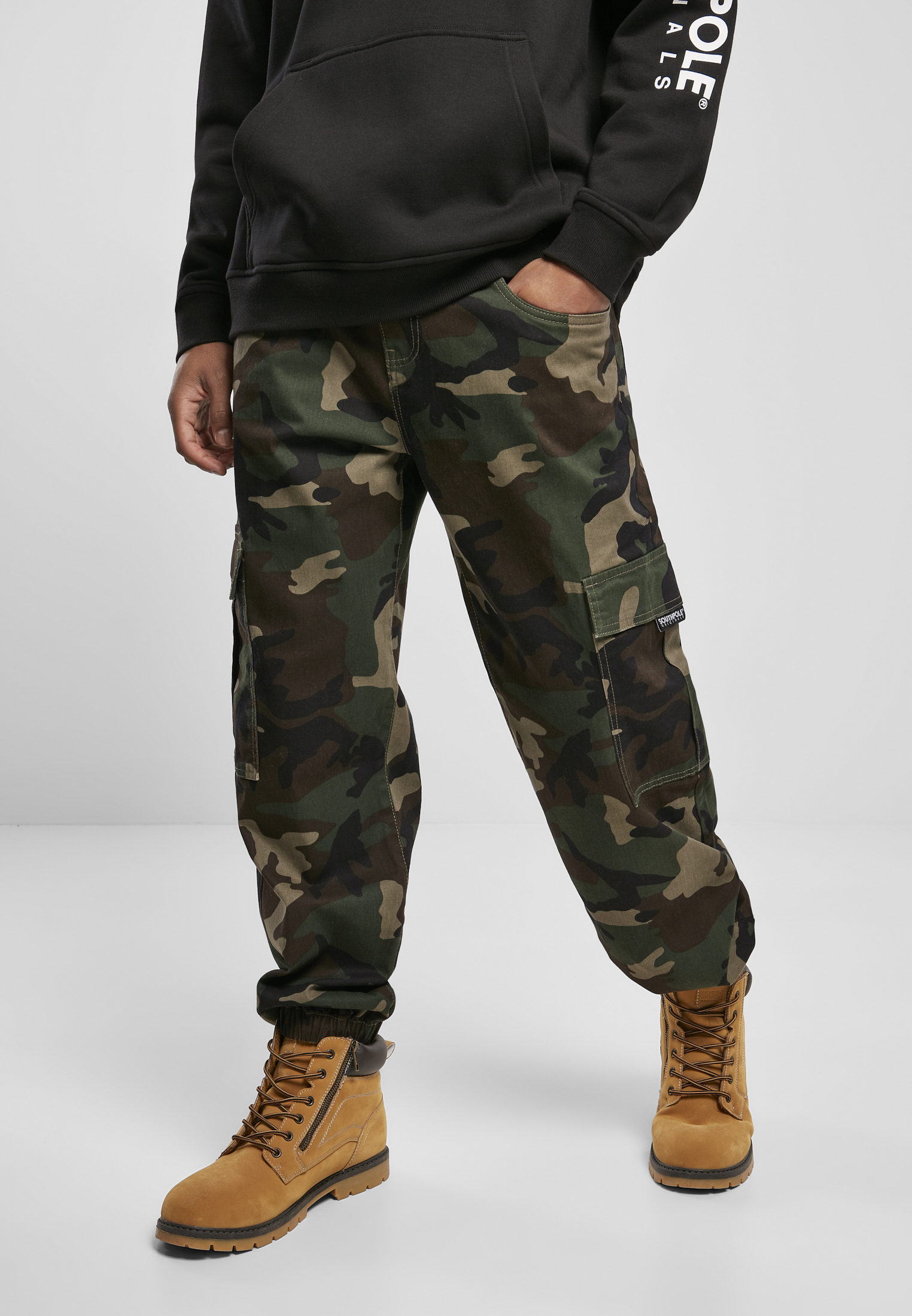 Southpole Camo Cargo Wooden Camo Pants