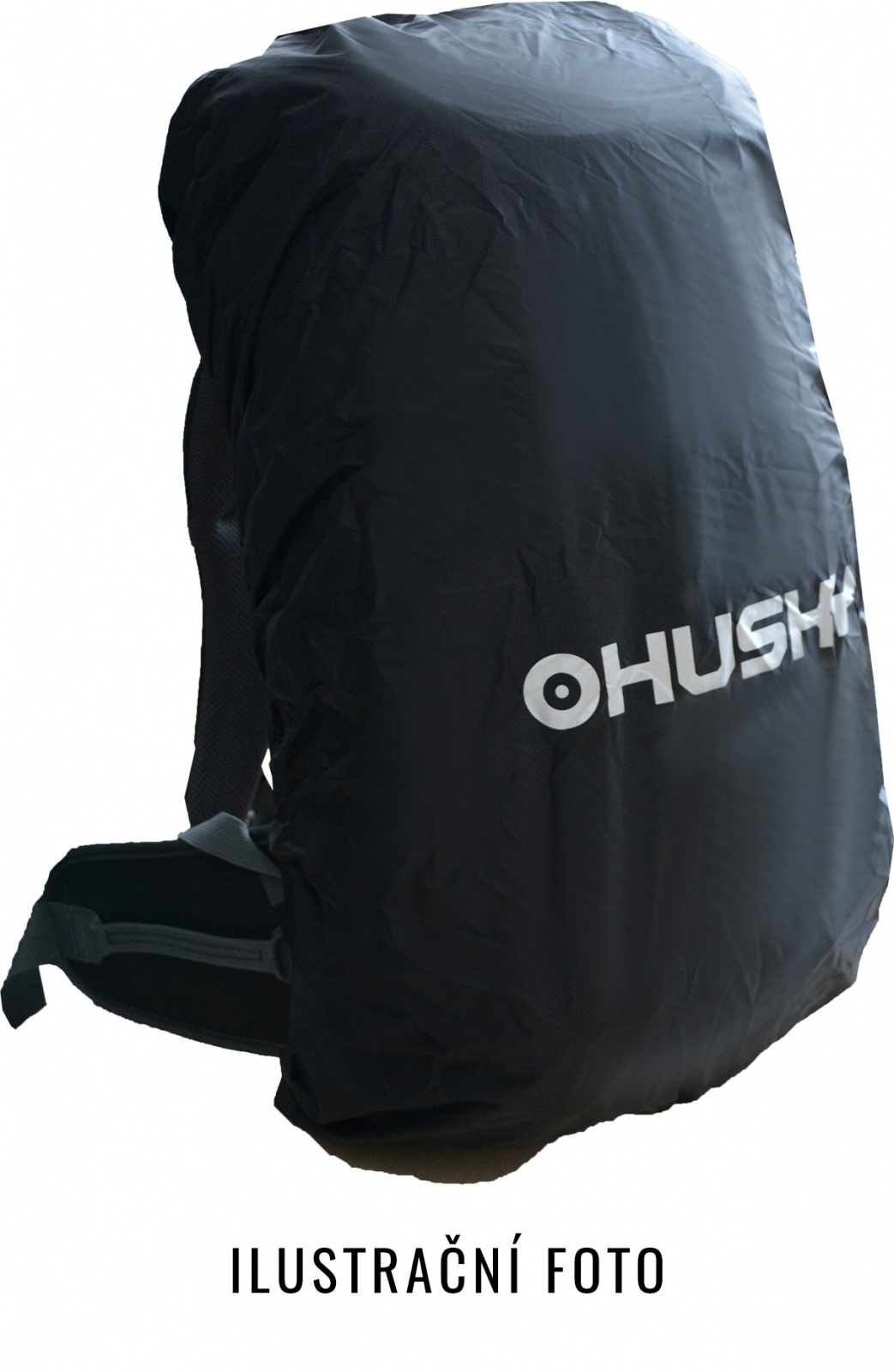 Spare Part HUSKY Raincover, Backpack Rain Cover, Size M Black