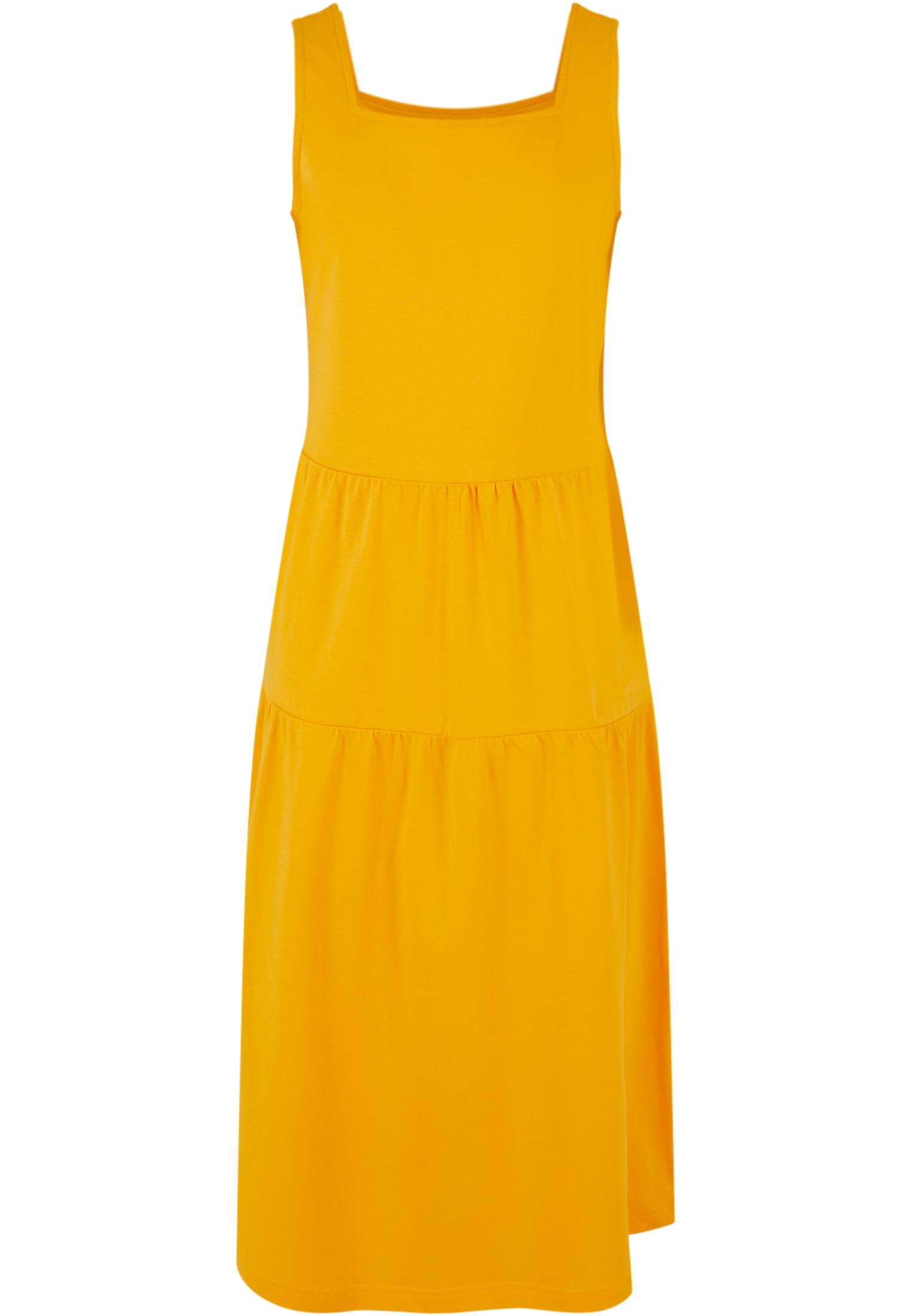 Levně Dívčí šaty 7/8 Length Valance Summer Dress - žluté