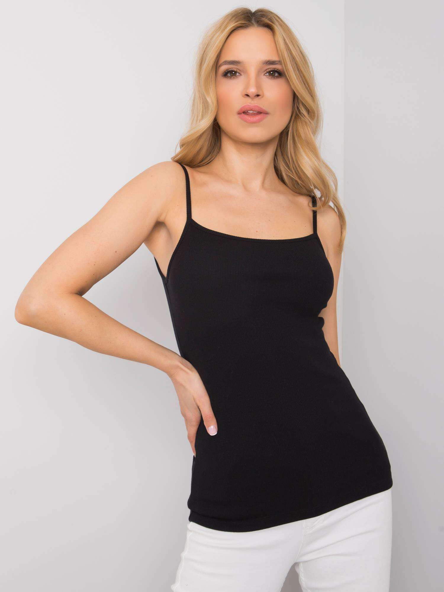 RUE PARIS Basic Black Top