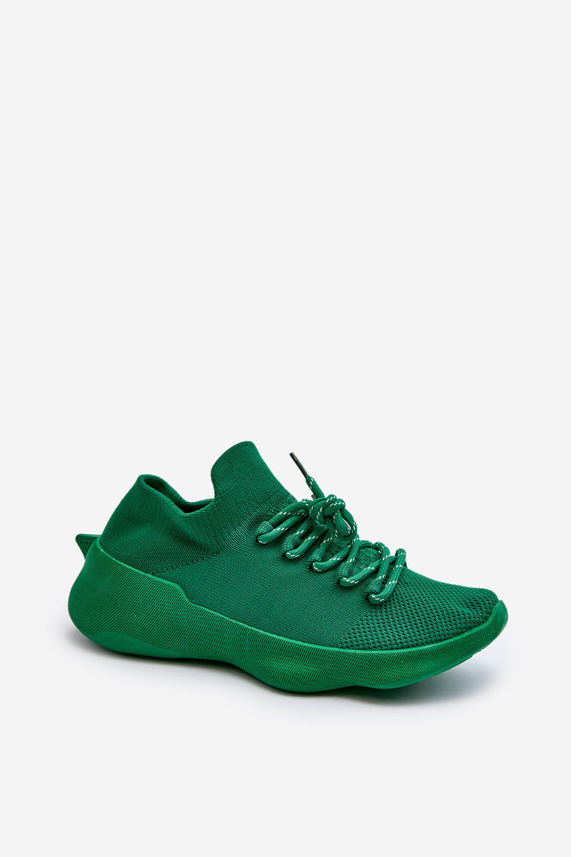 Levně Dámská nazouvací sportovní obuv Zelená Juhitha