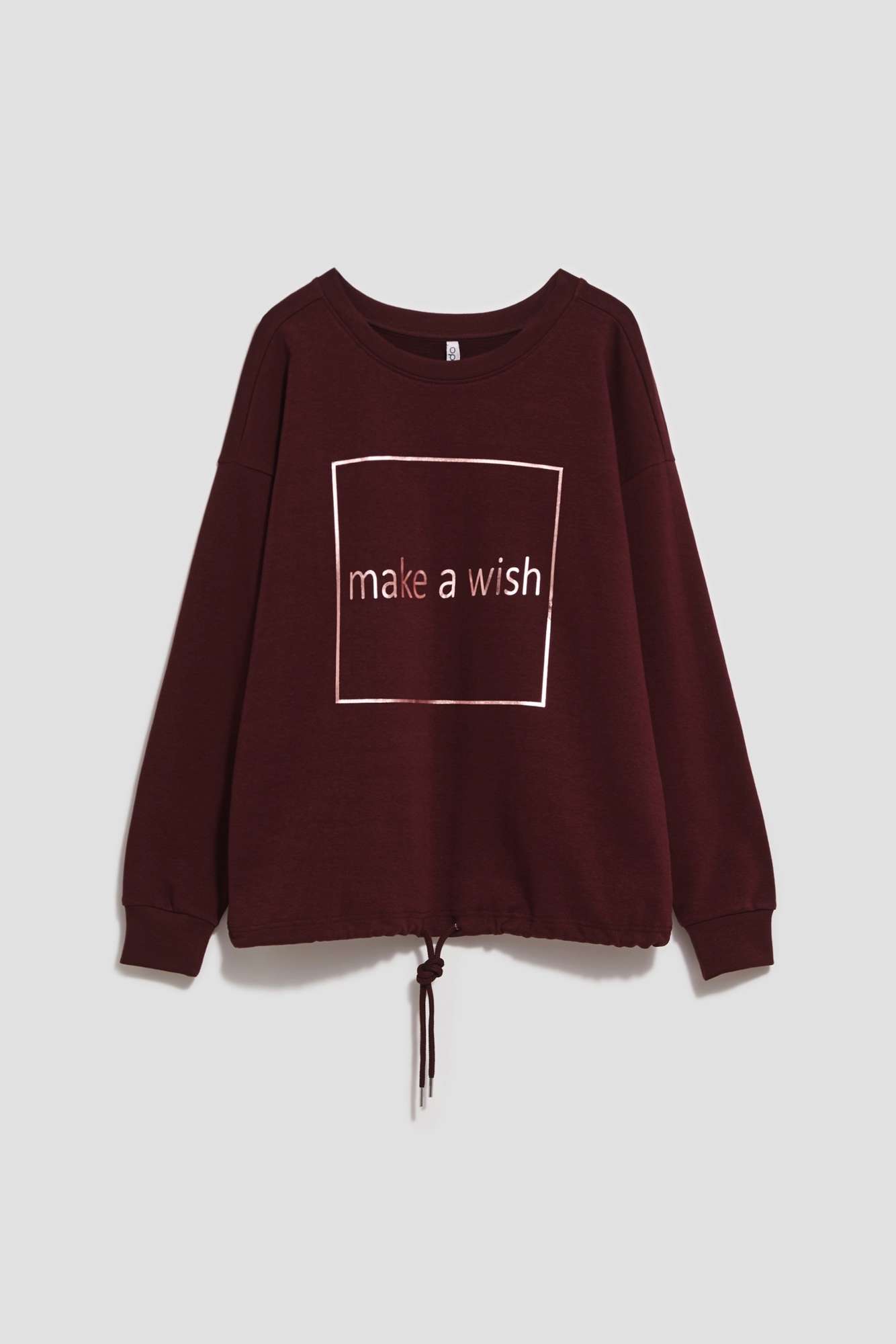 Simple sweatshirt with print