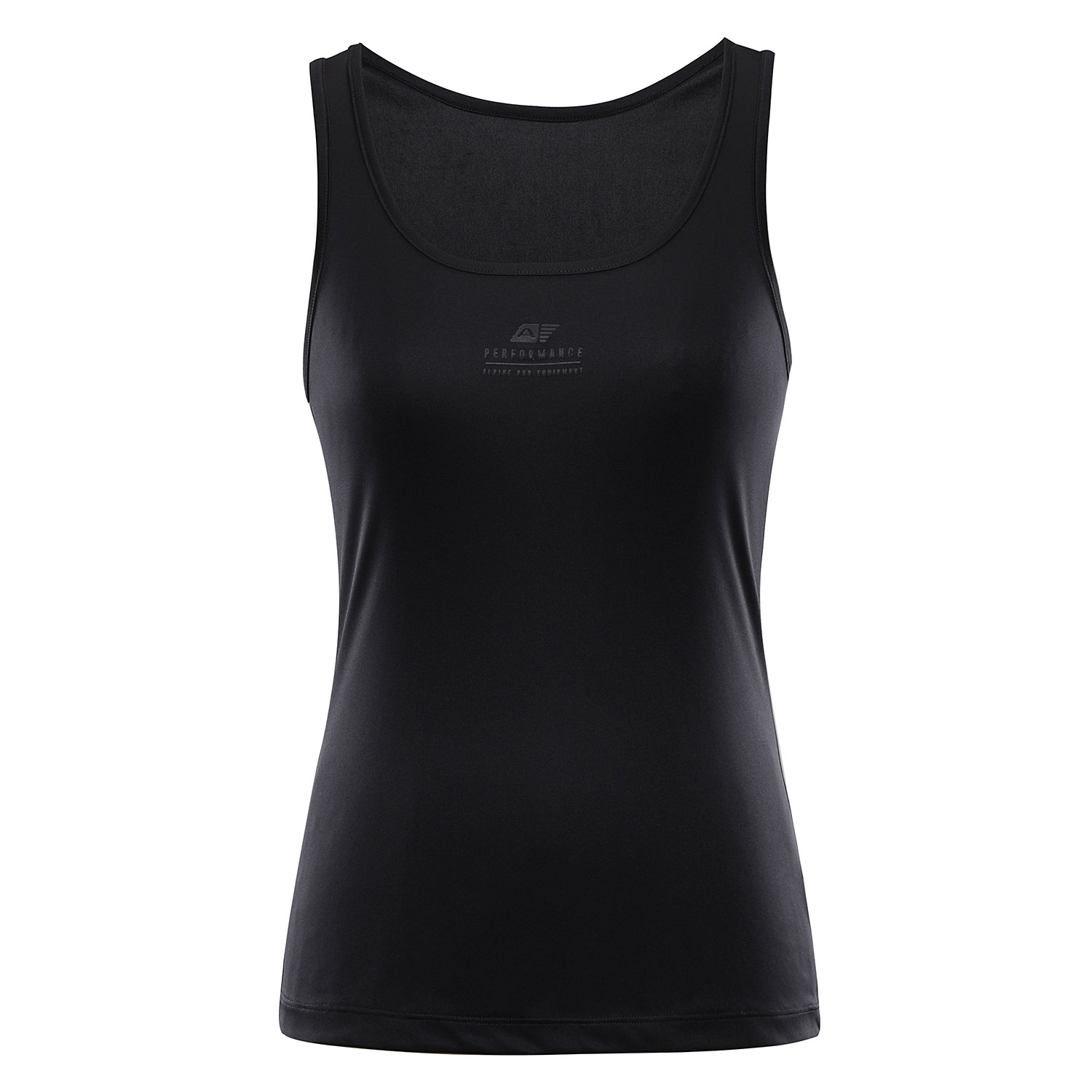 Women's Quick-drying Tank Top ALPINE PRO MIXEDA Black