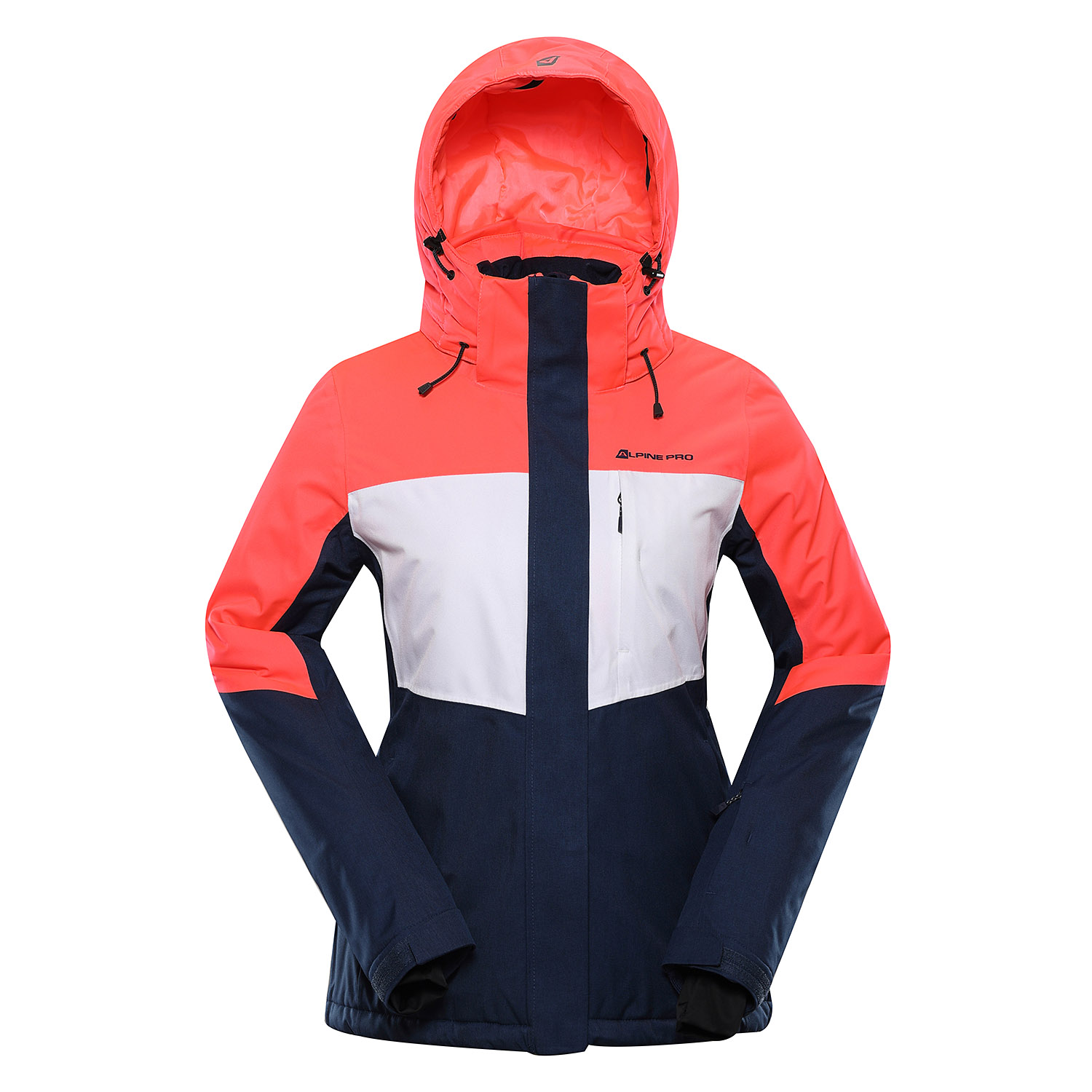 Women's Ski Jacket With Ptx Membrane ALPINE PRO SARDARA 5 Diva Pink