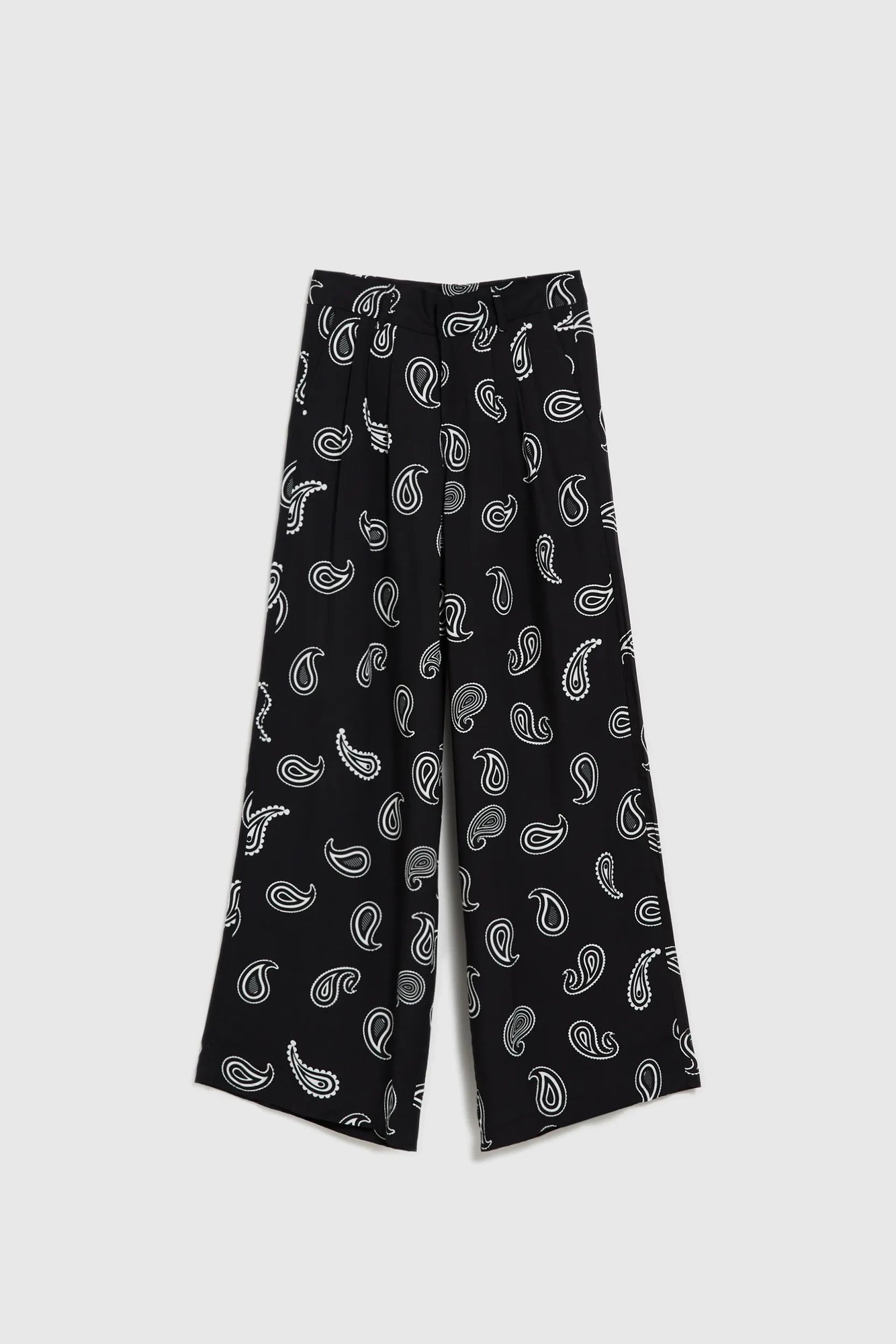 Women's summer trousers MOODO - black