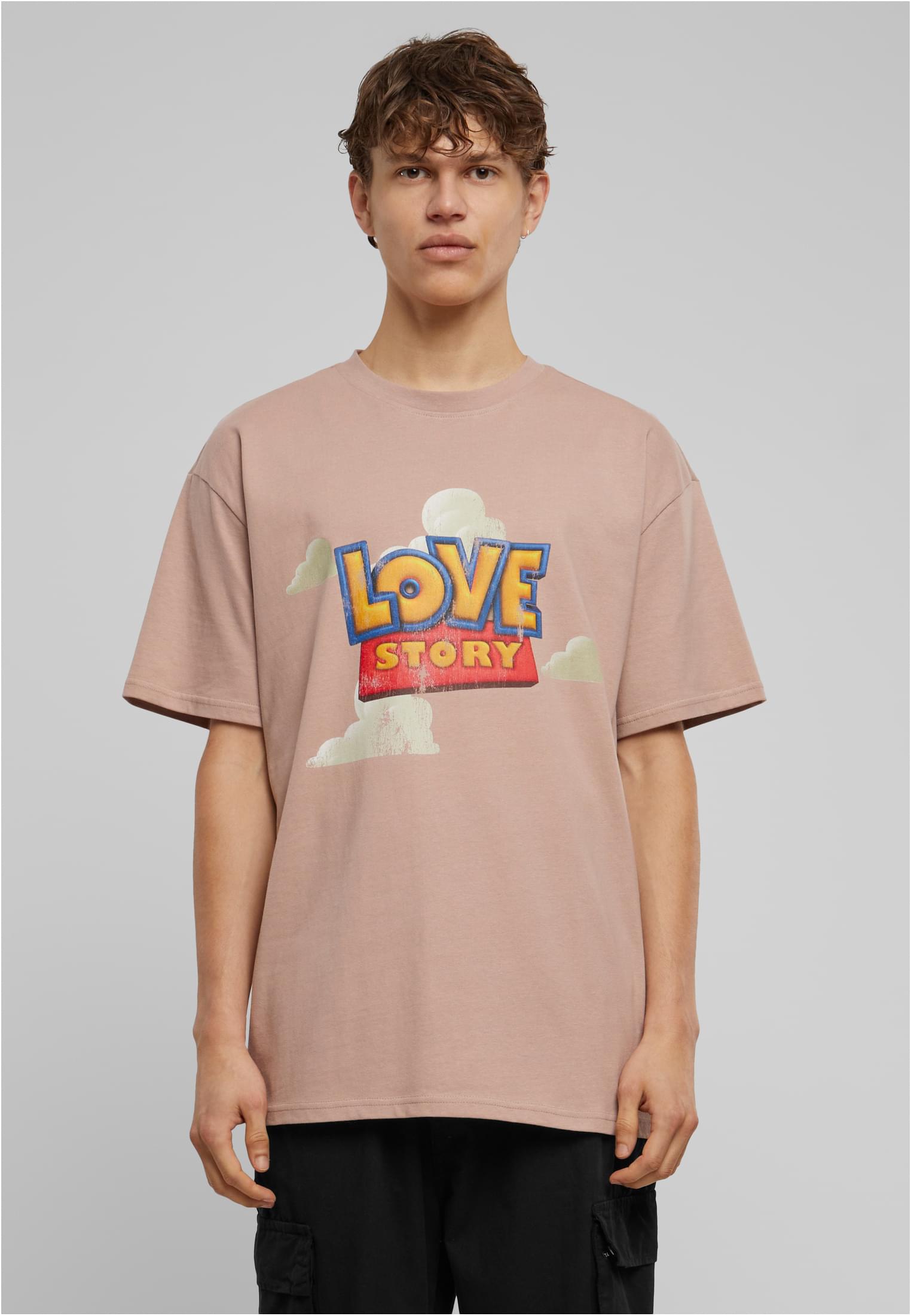 Men's T-shirt Love Story Pink