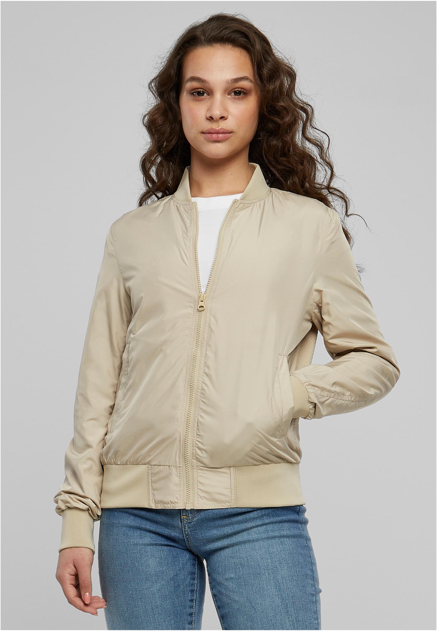 Women's Light Bomber Sand Jacket