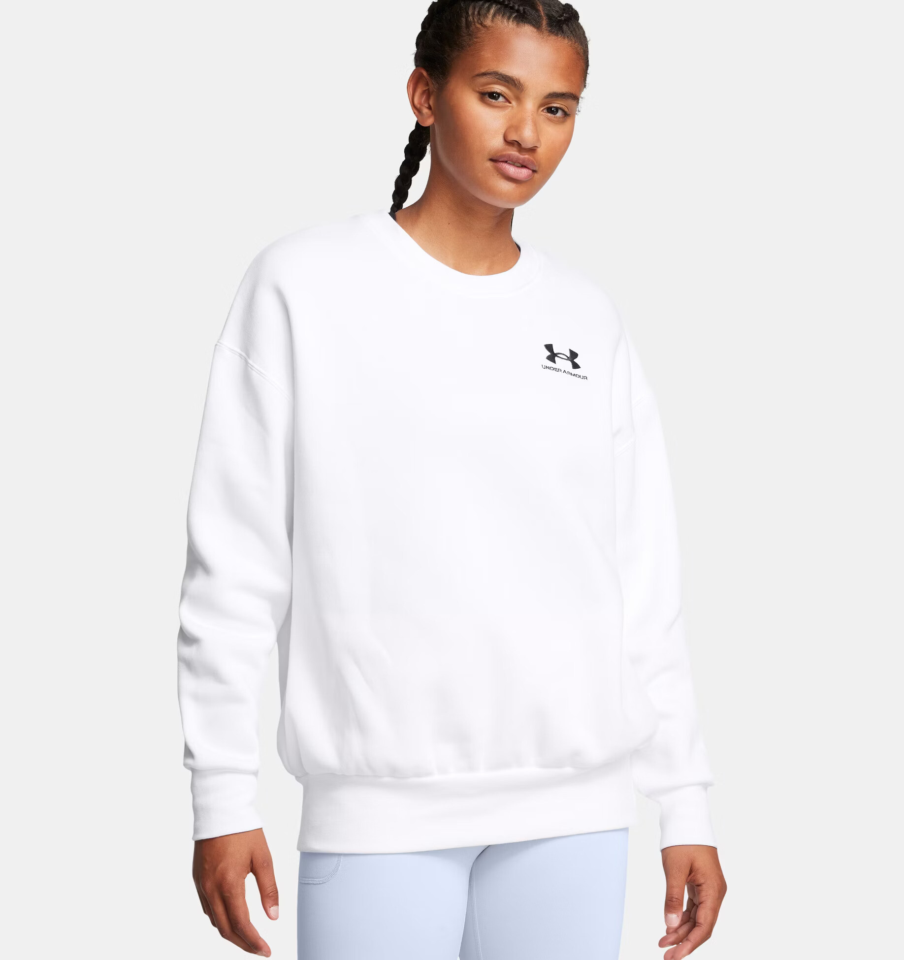 Women's Under Armour Essential Flc OS Crew Sweatshirt