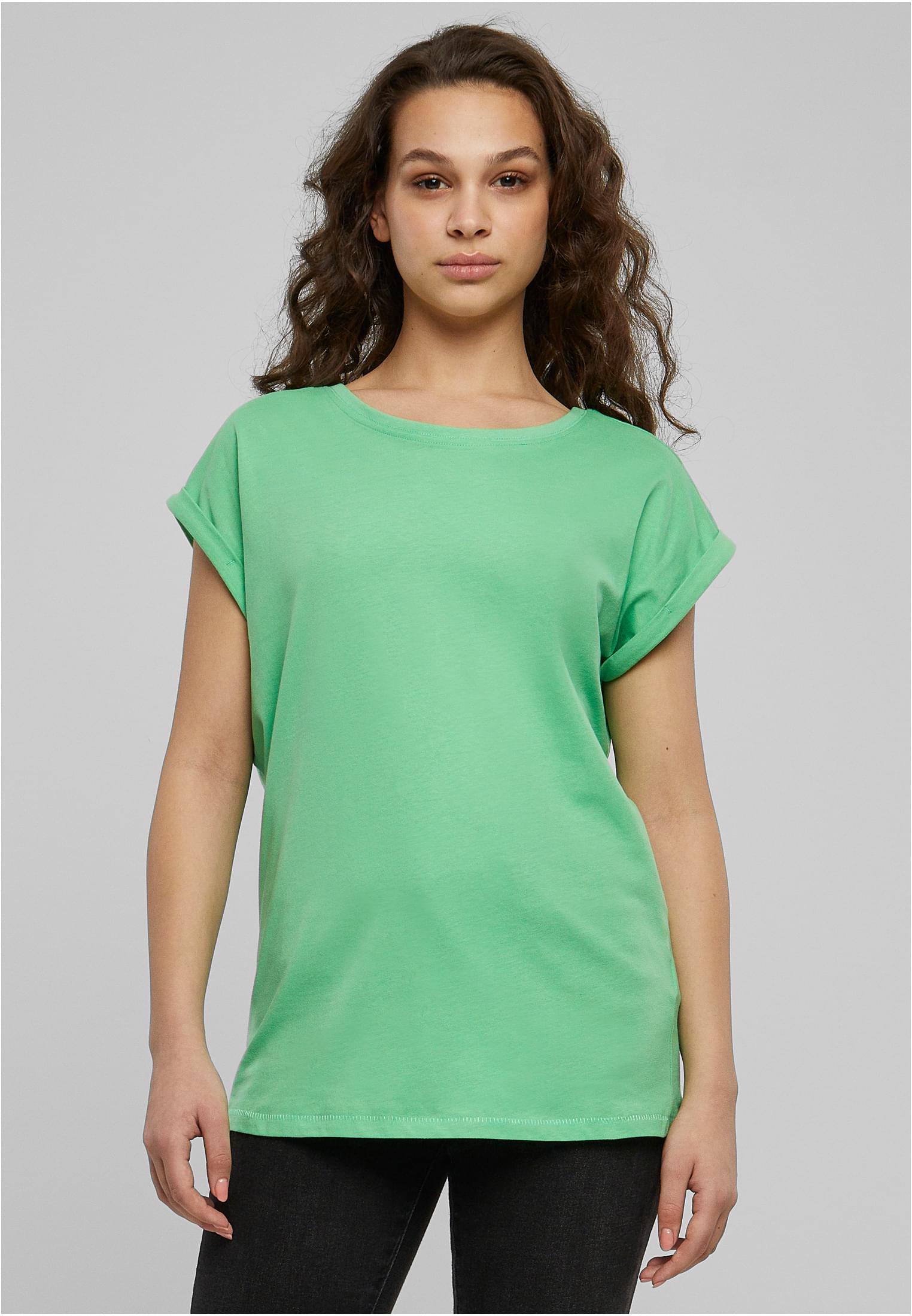 Κυρίες Extended Shoulder Tee Ghostgreen